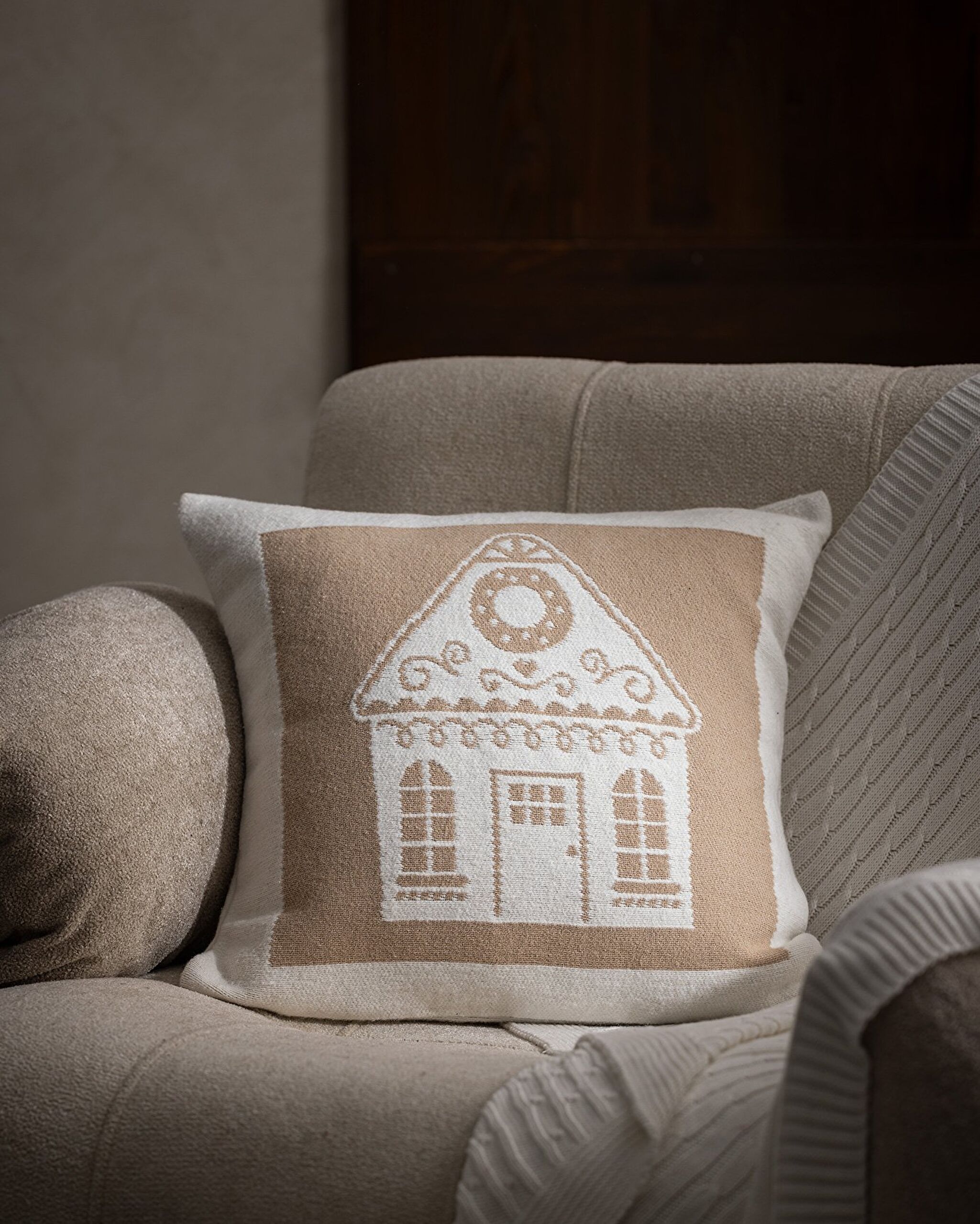 Sépia Kırlent Kılıfı - 0