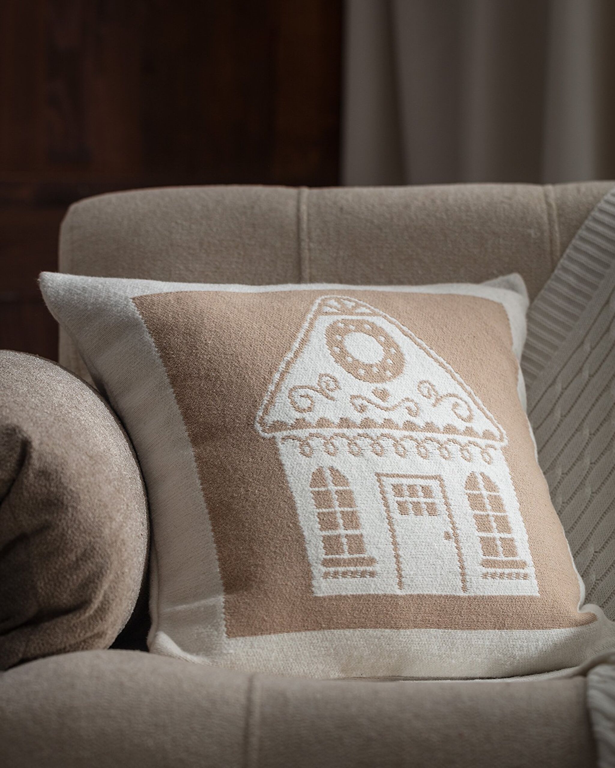 Sépia Kırlent Kılıfı - 1