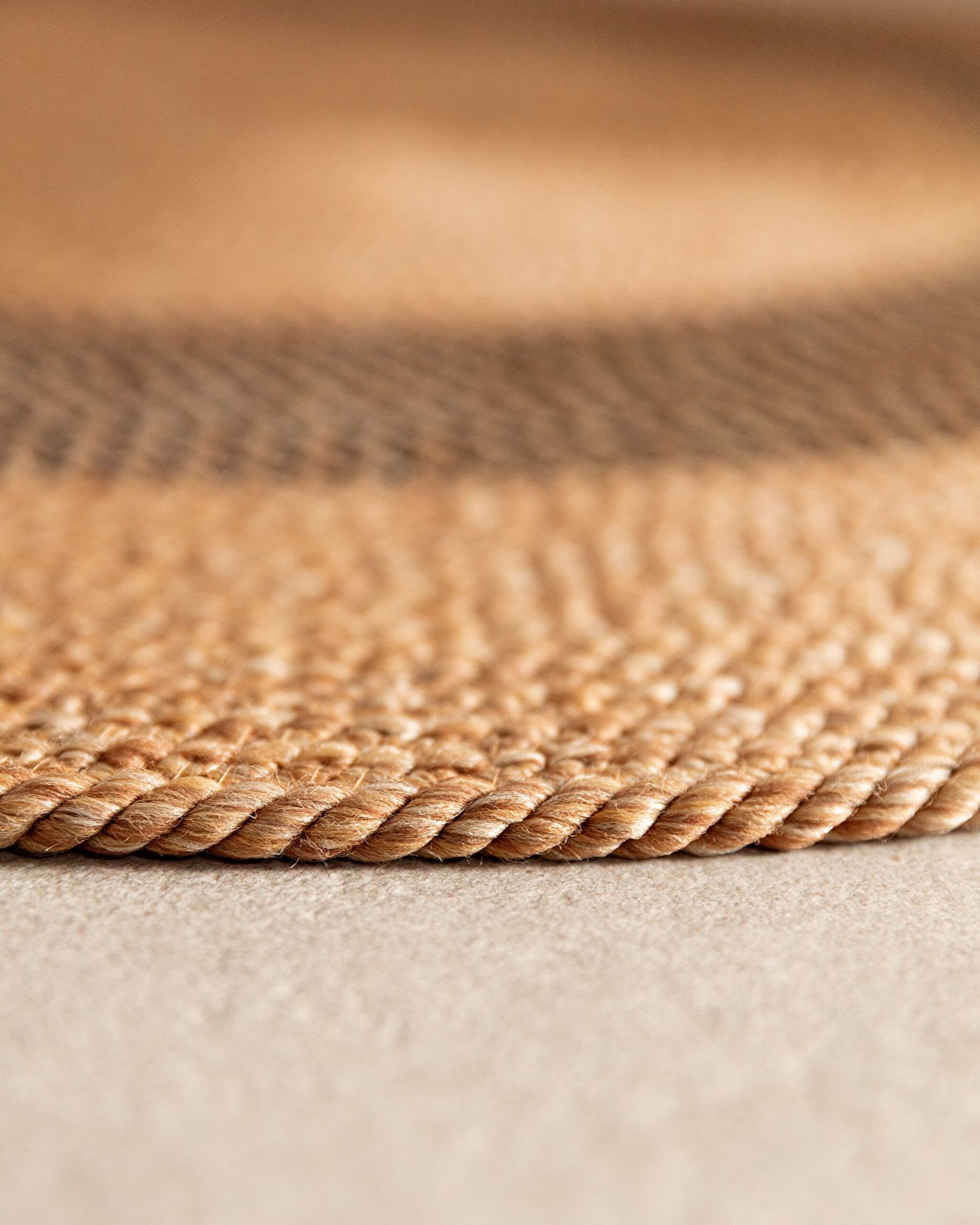 Alsace Oval Rug - Natural/Black - 90x150 cm - 3