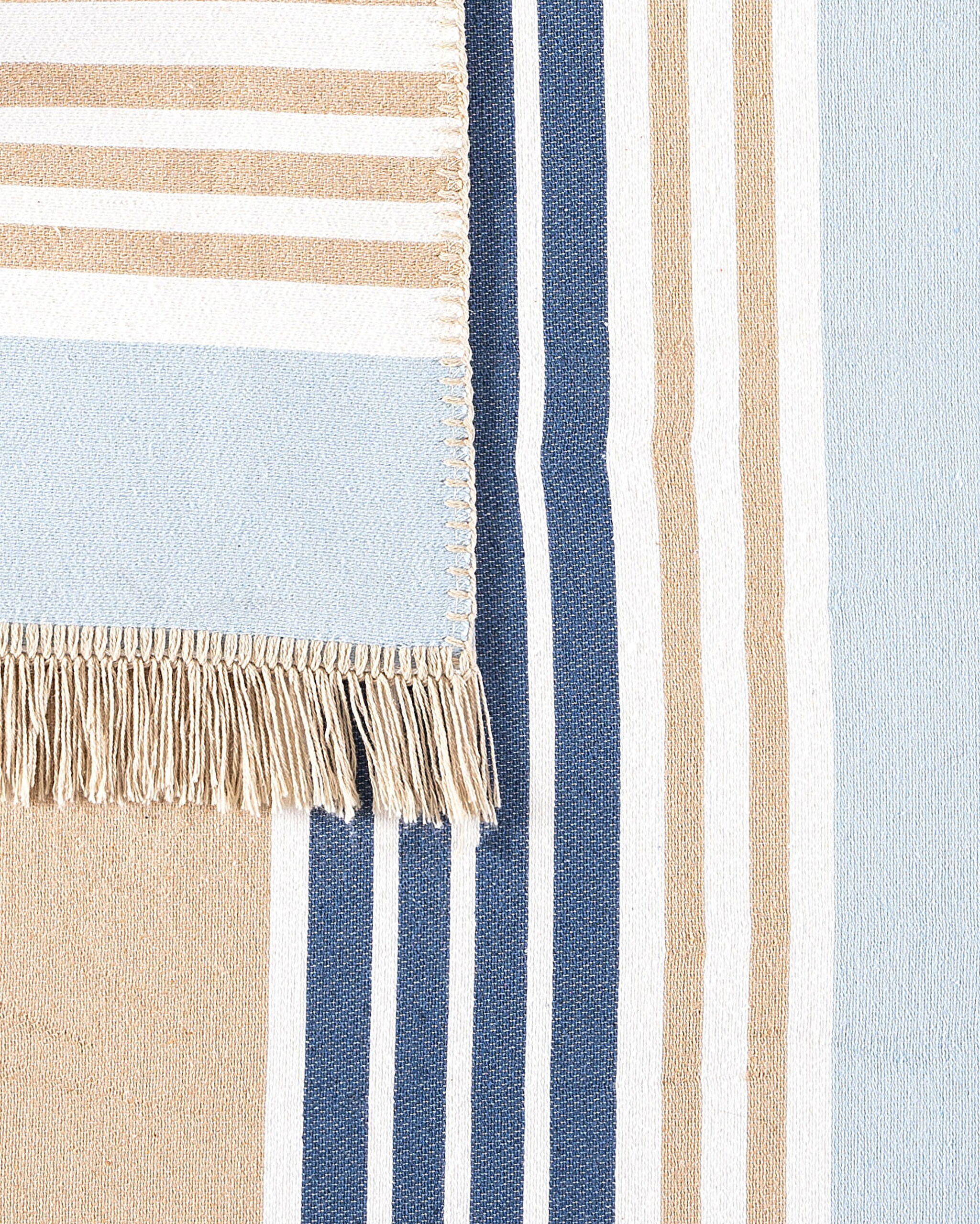 Gewebter Chagnon-Teppich mit Fransen - 5