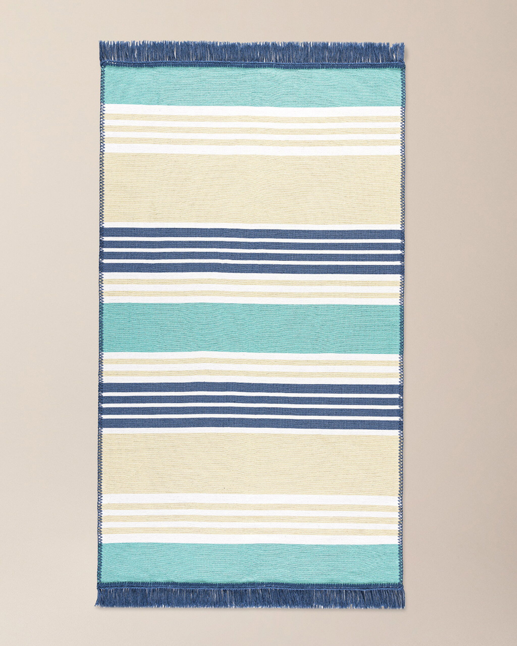 Chagnon Saçaklı Dokuma Kilim - 4