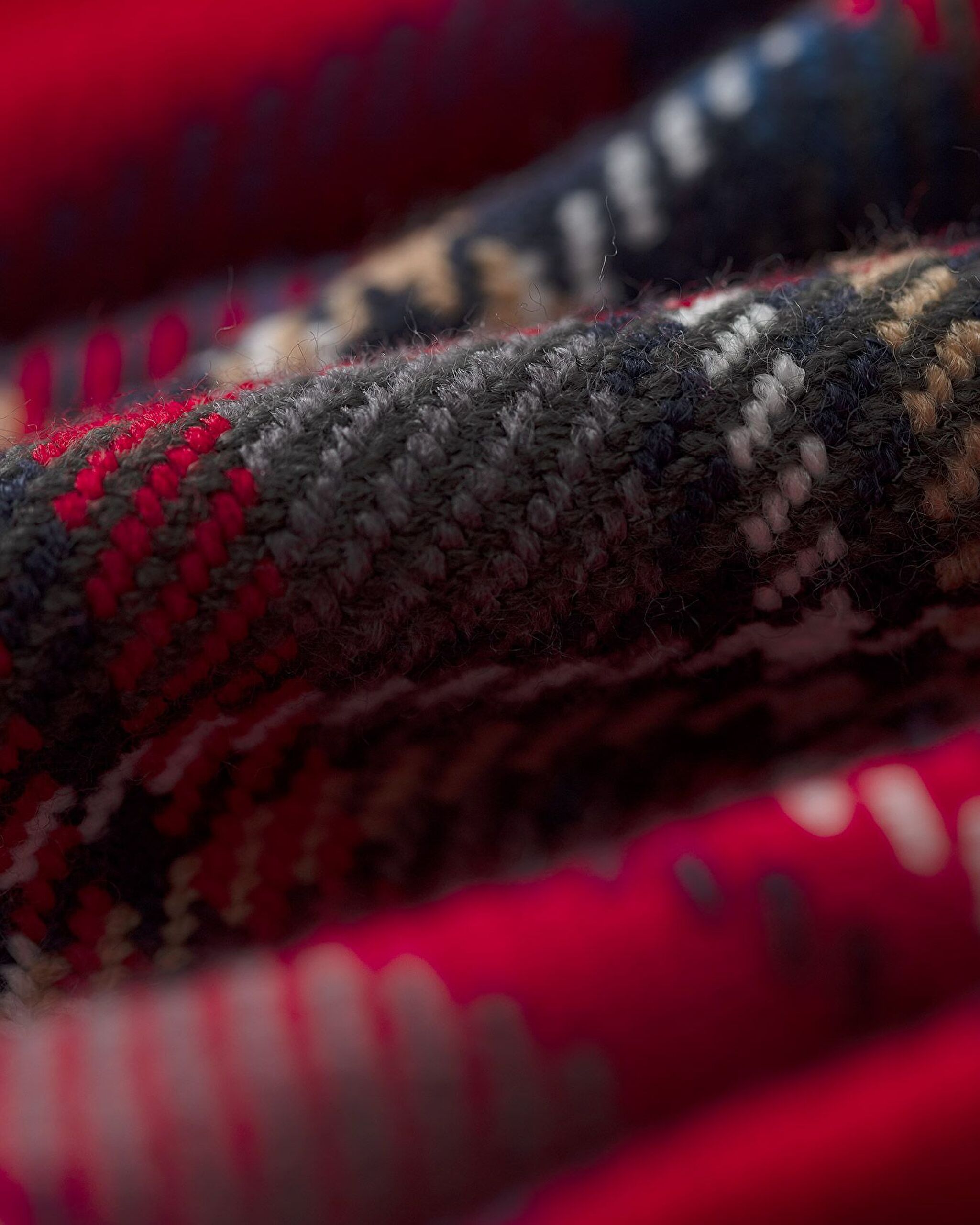 Jeté de Canapé Nuée - Rouge - 2