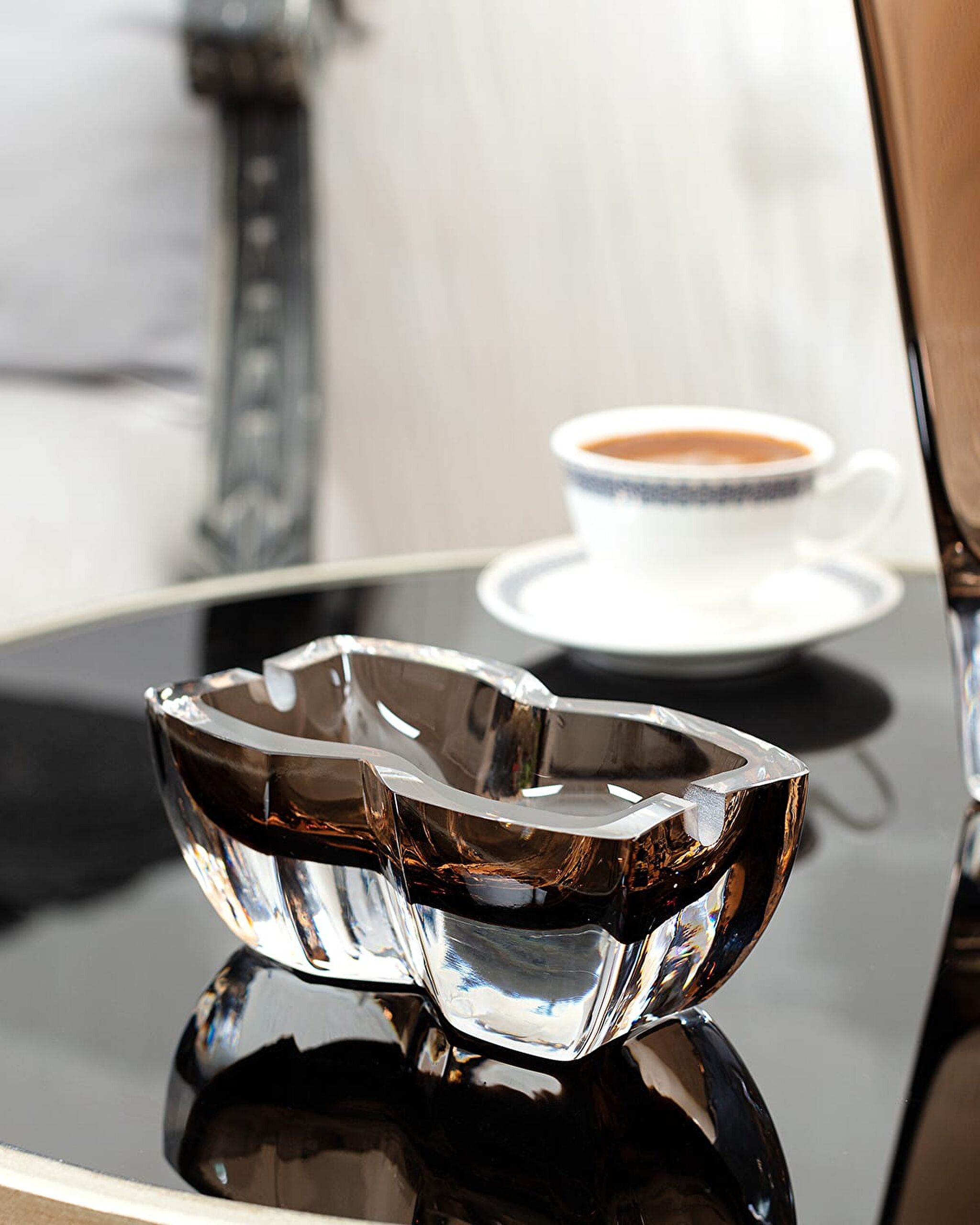 Lorıent Handmade Glass Ashtray - 0