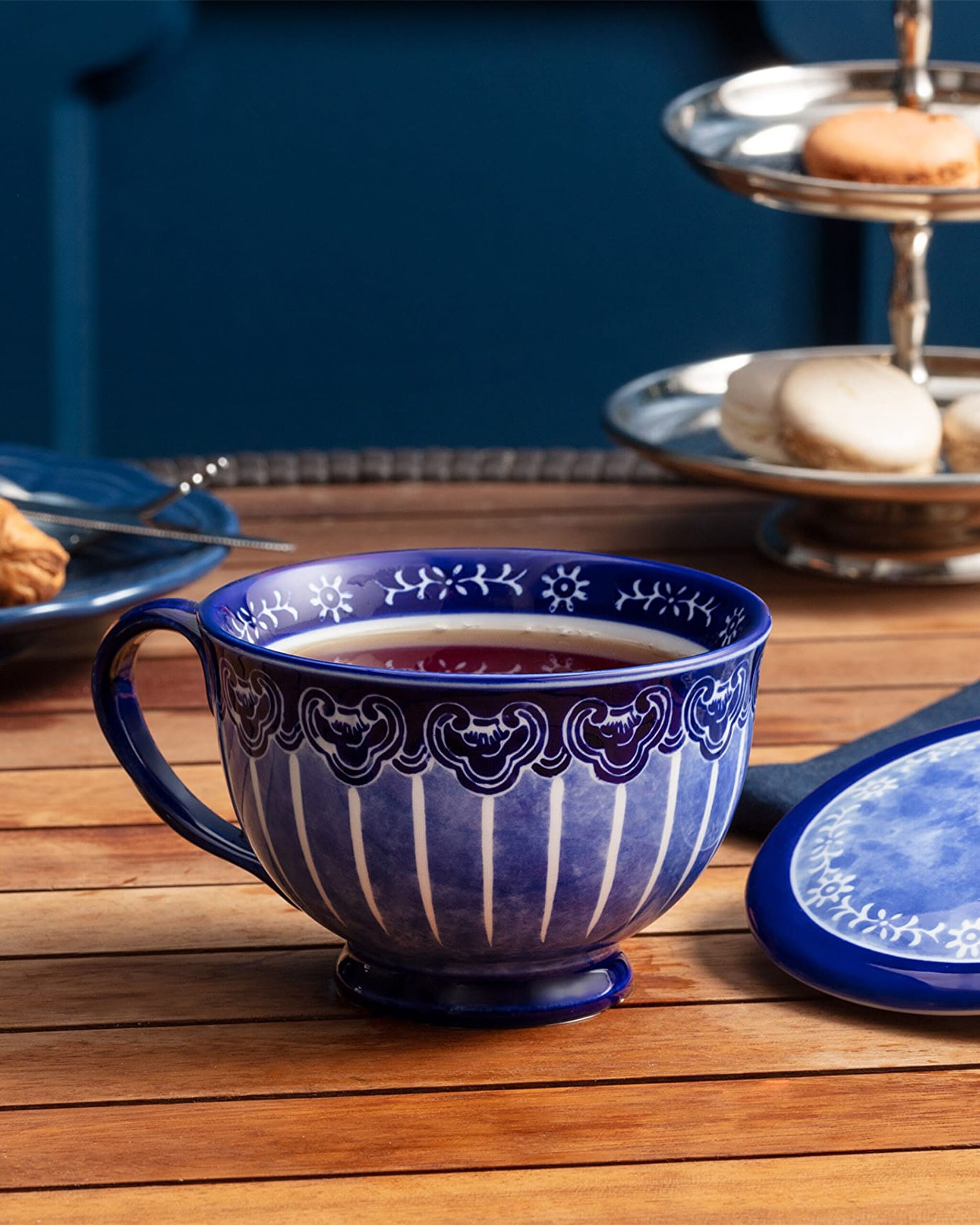 كوب شاي ريف بغطاء