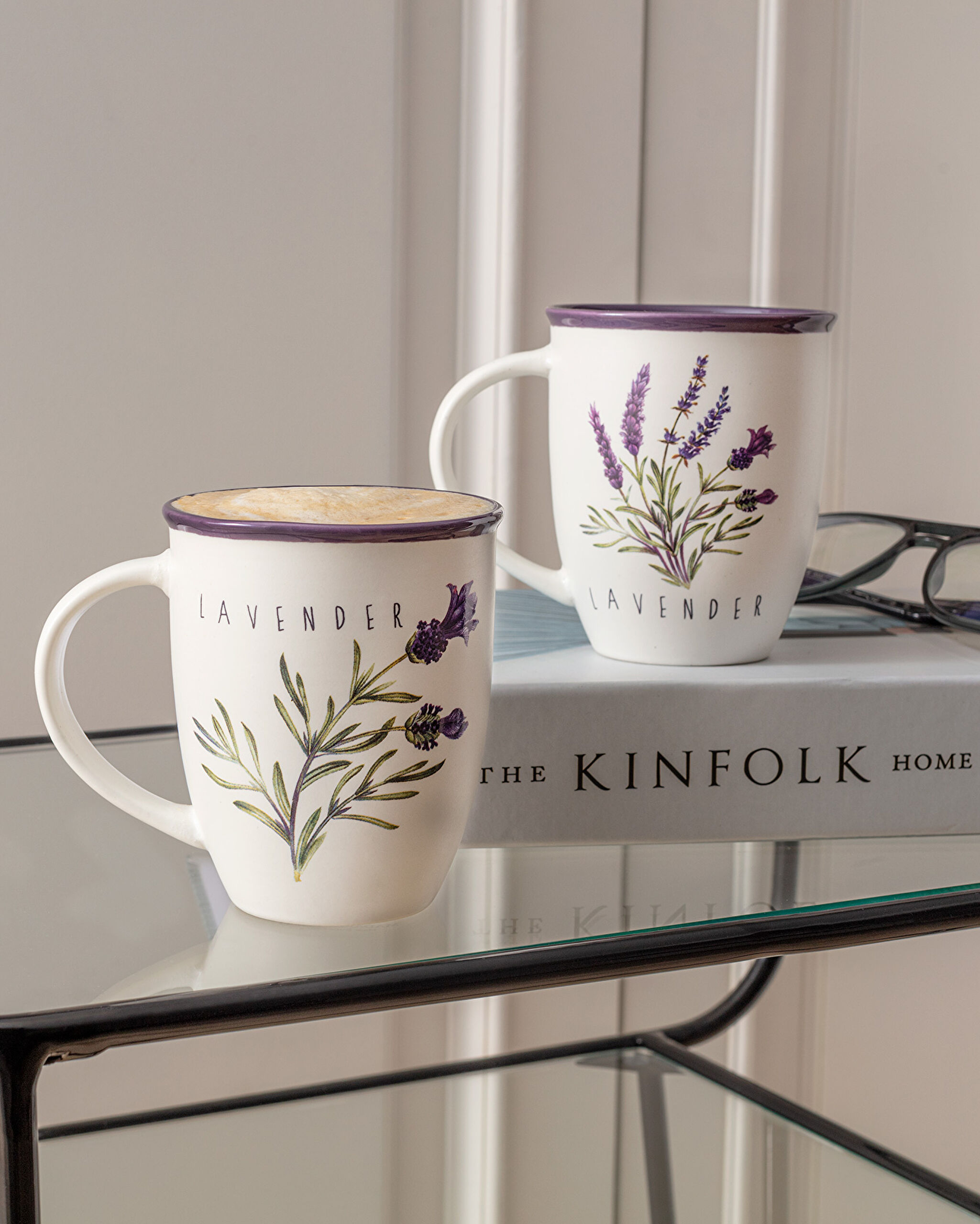⁠ Σετ Κούπας 2 Τεμαχίων Lavender Jardin Grosse_0}