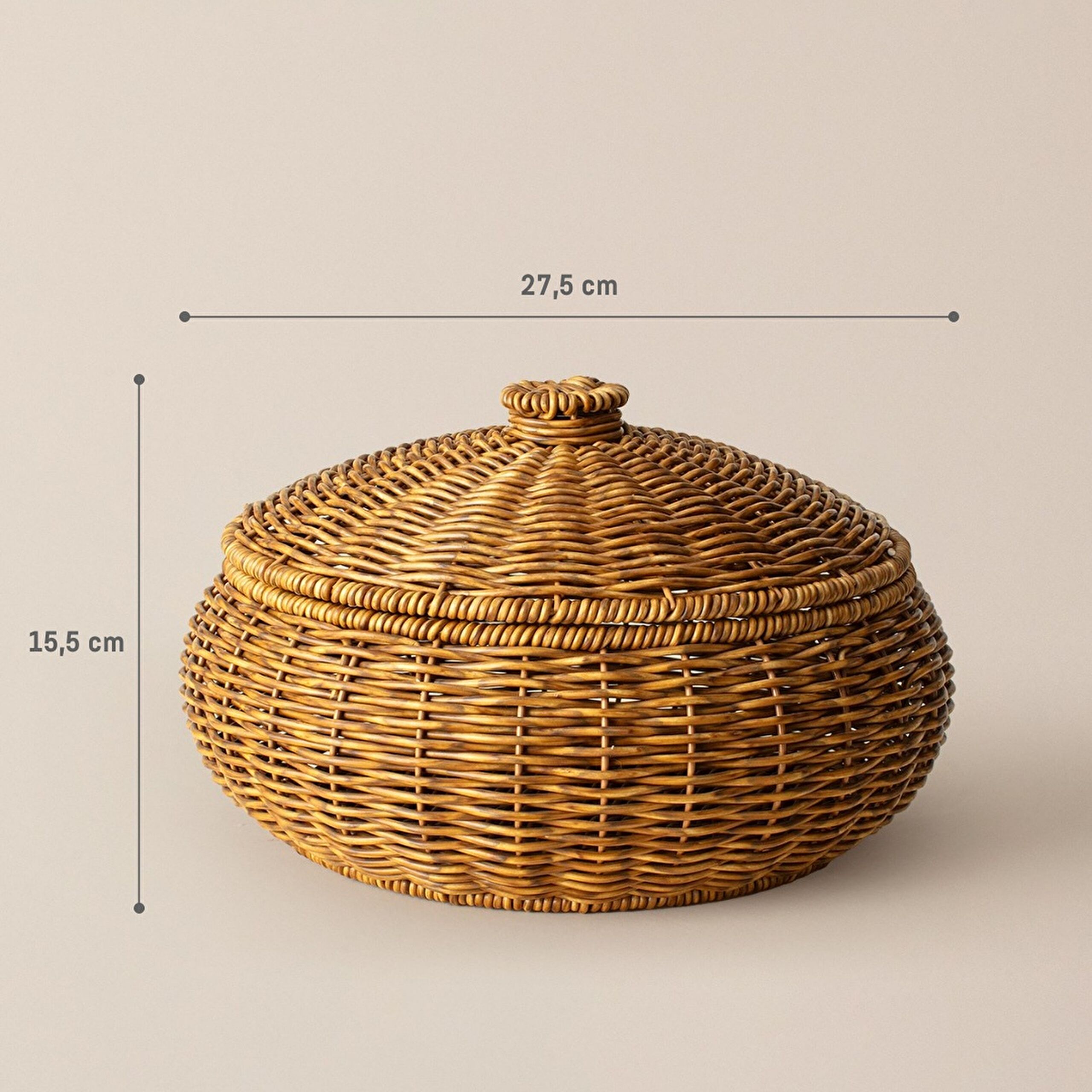 Donner Klein Doosje - Naturel - 3