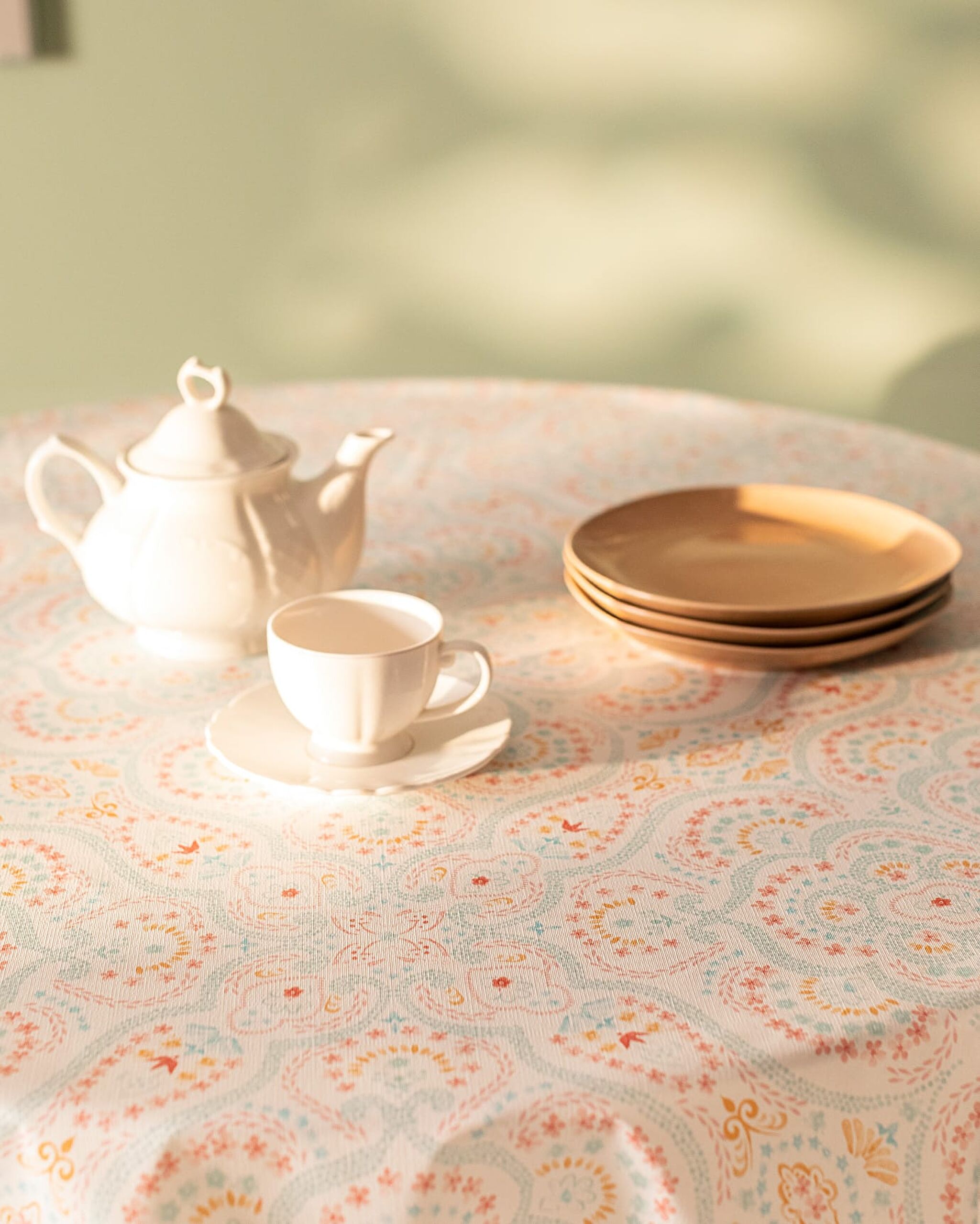 Nappe PVC Ancre - Bleu - 140 cm - 2