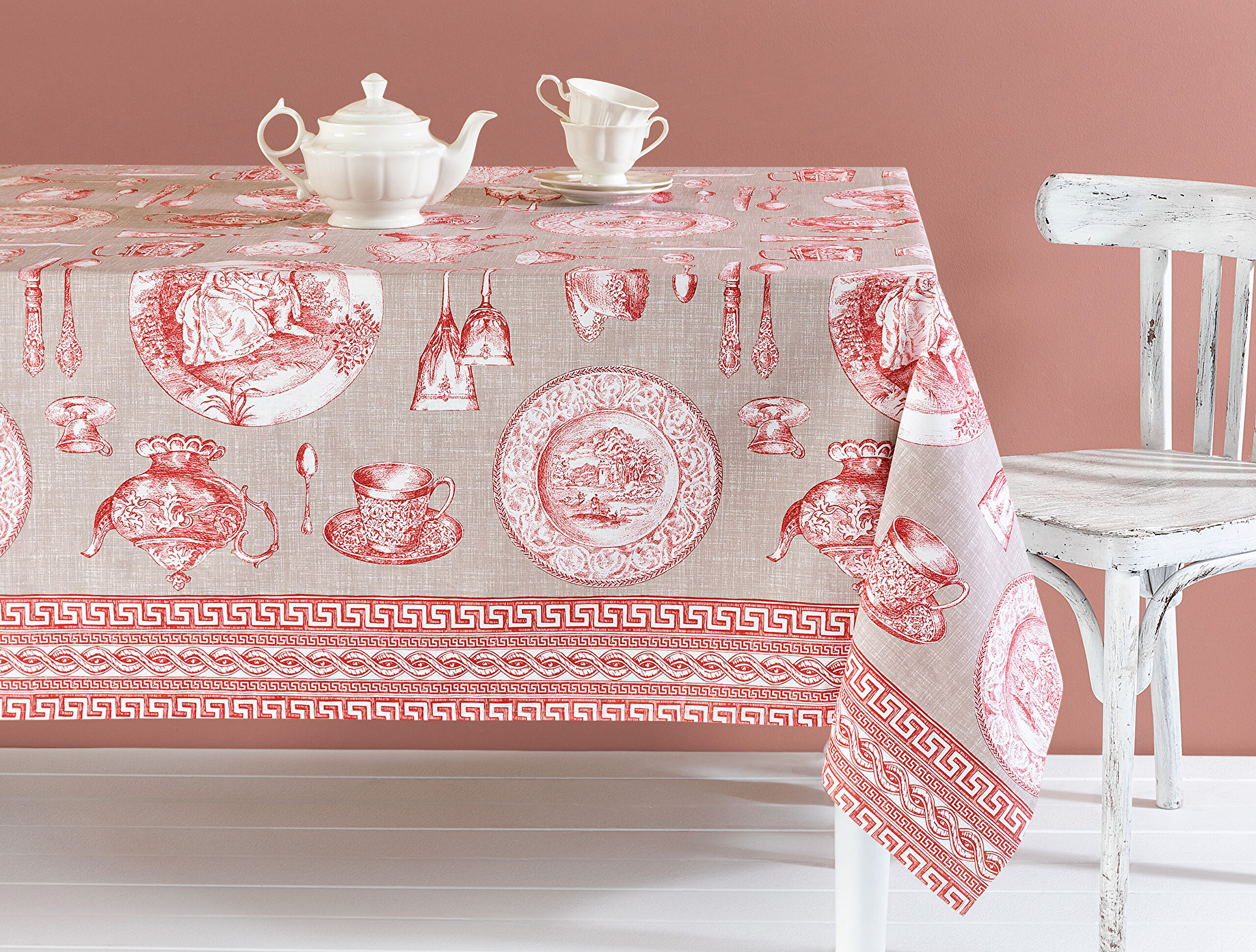 ⁠ Τραπεζομάντηλο Pompere Polycotton_0}