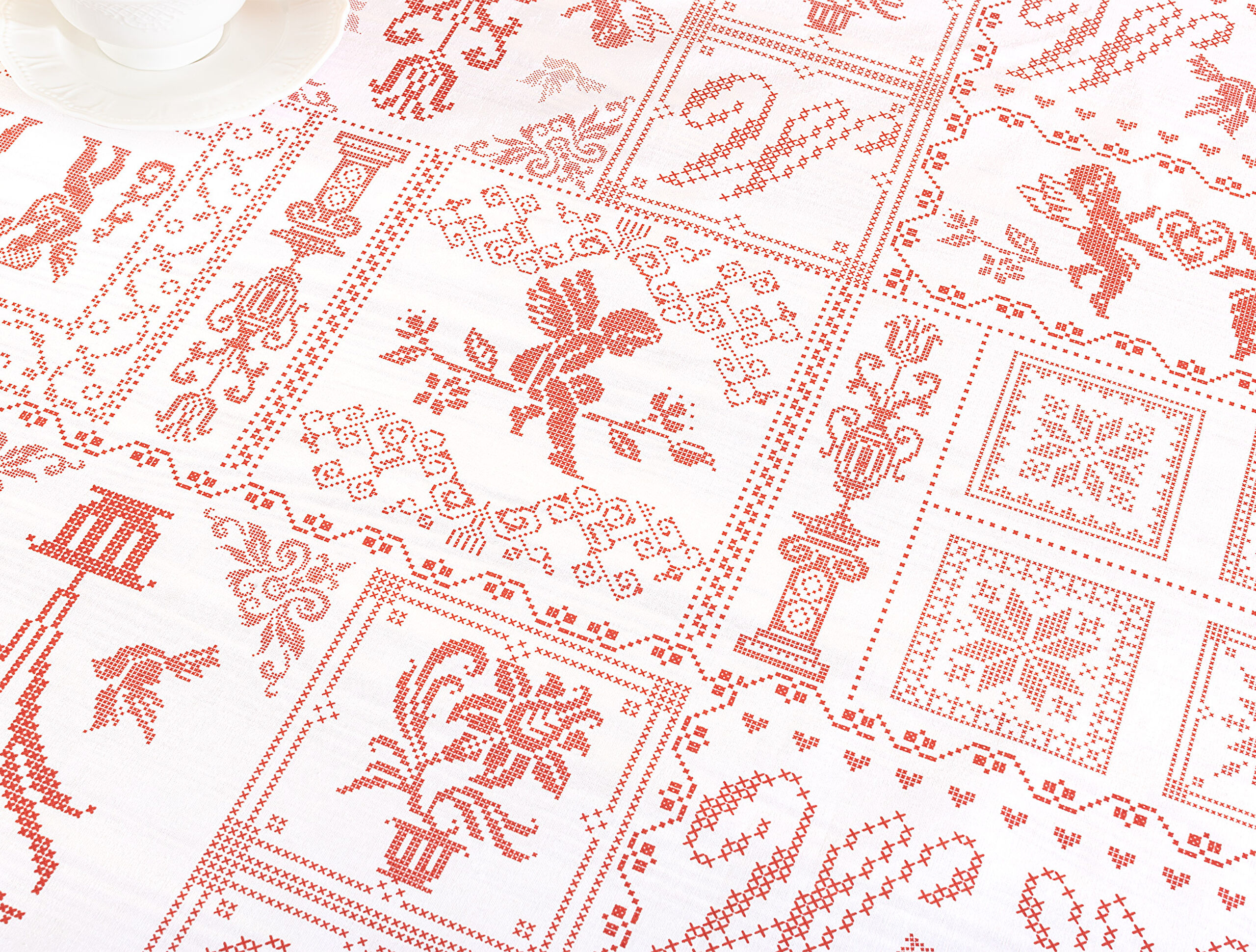 ⁠ Τραπεζομάντηλο Lirije Polycotton_1}