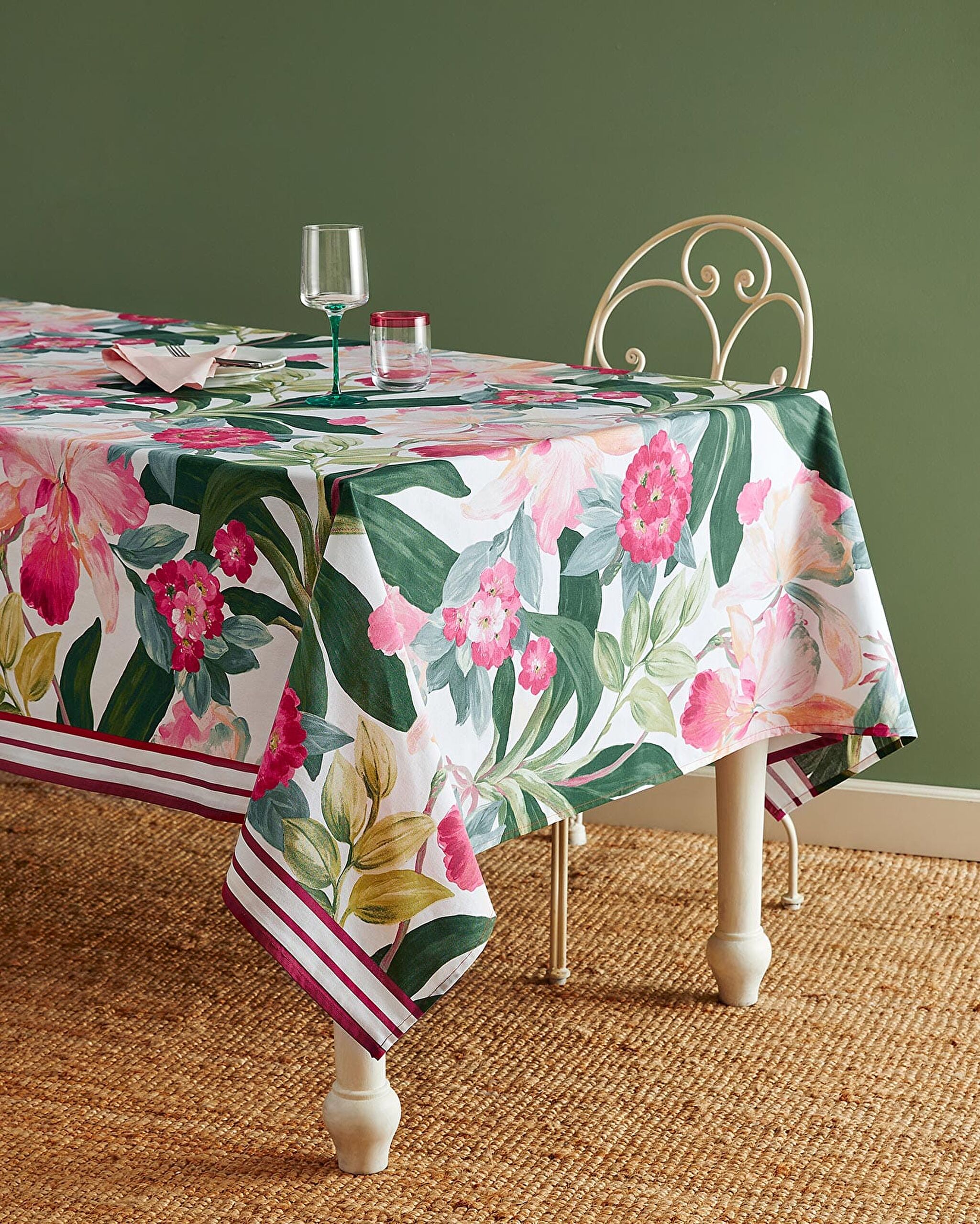 Flora  Polycotton Masa Örtüsü - 0