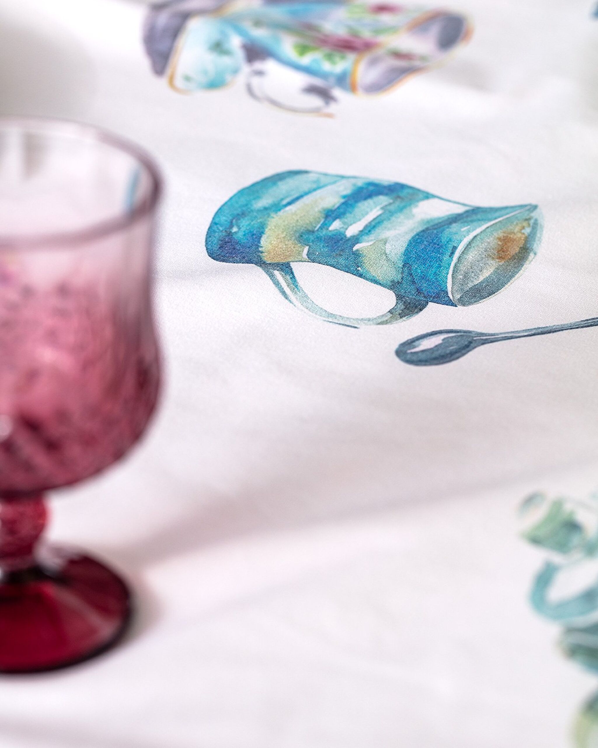 Enora Tablecloth - Colorful - 160x200 cm - 1