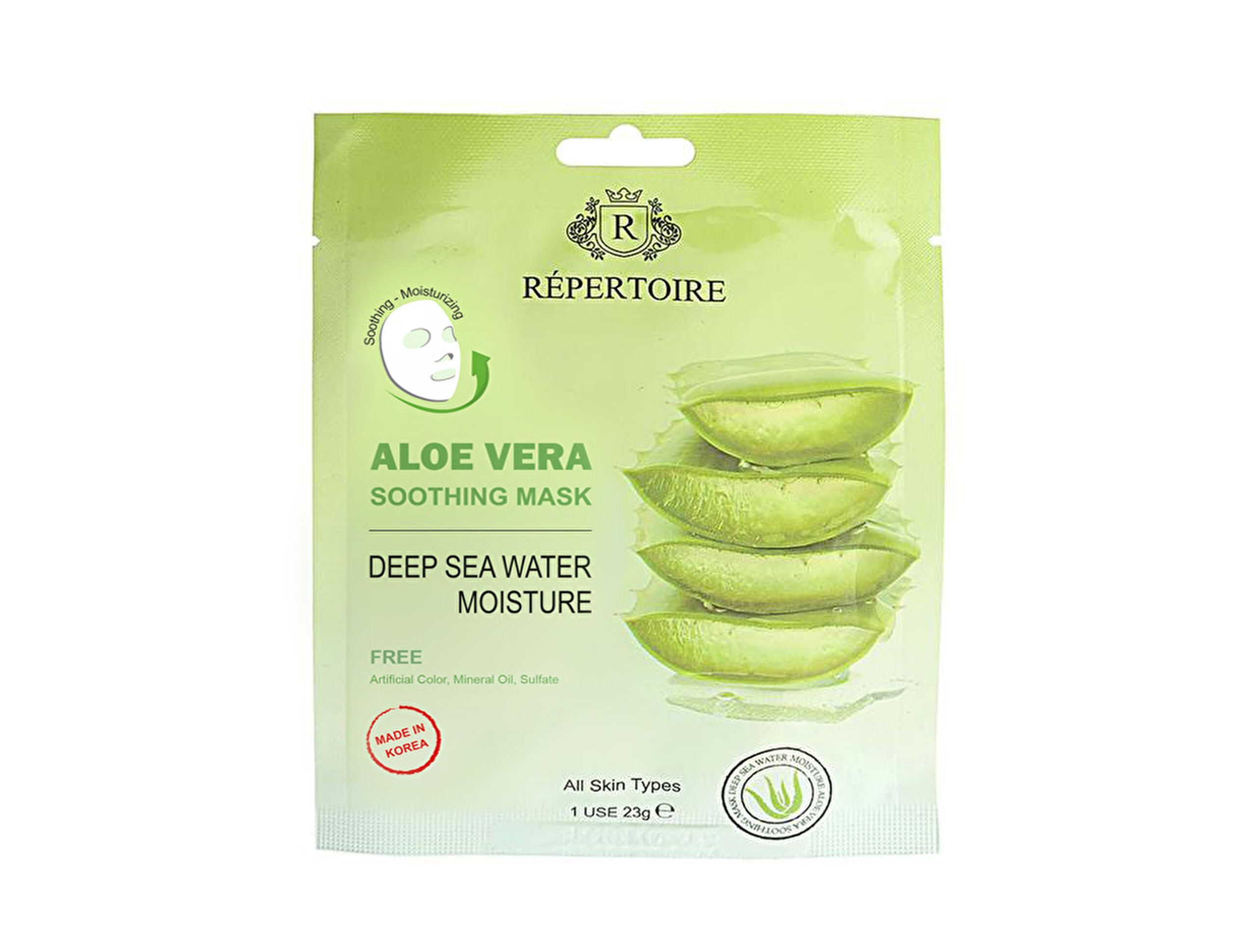 ⁠ Répertoire Aloe Vera Μασκα Ενυδατωσης 23 G_1}