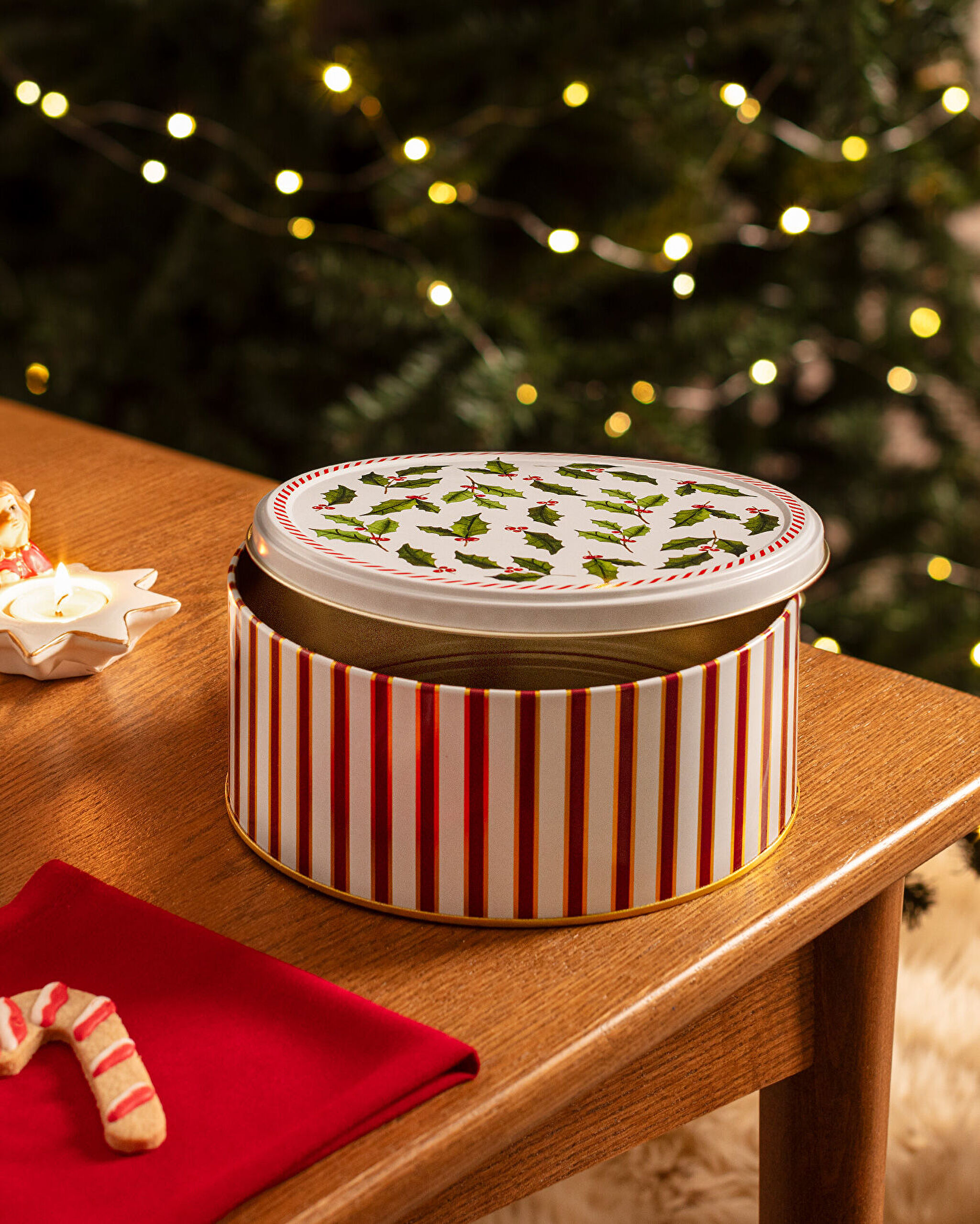 Chris Yuvarlak Metal Kutu Orta - 6