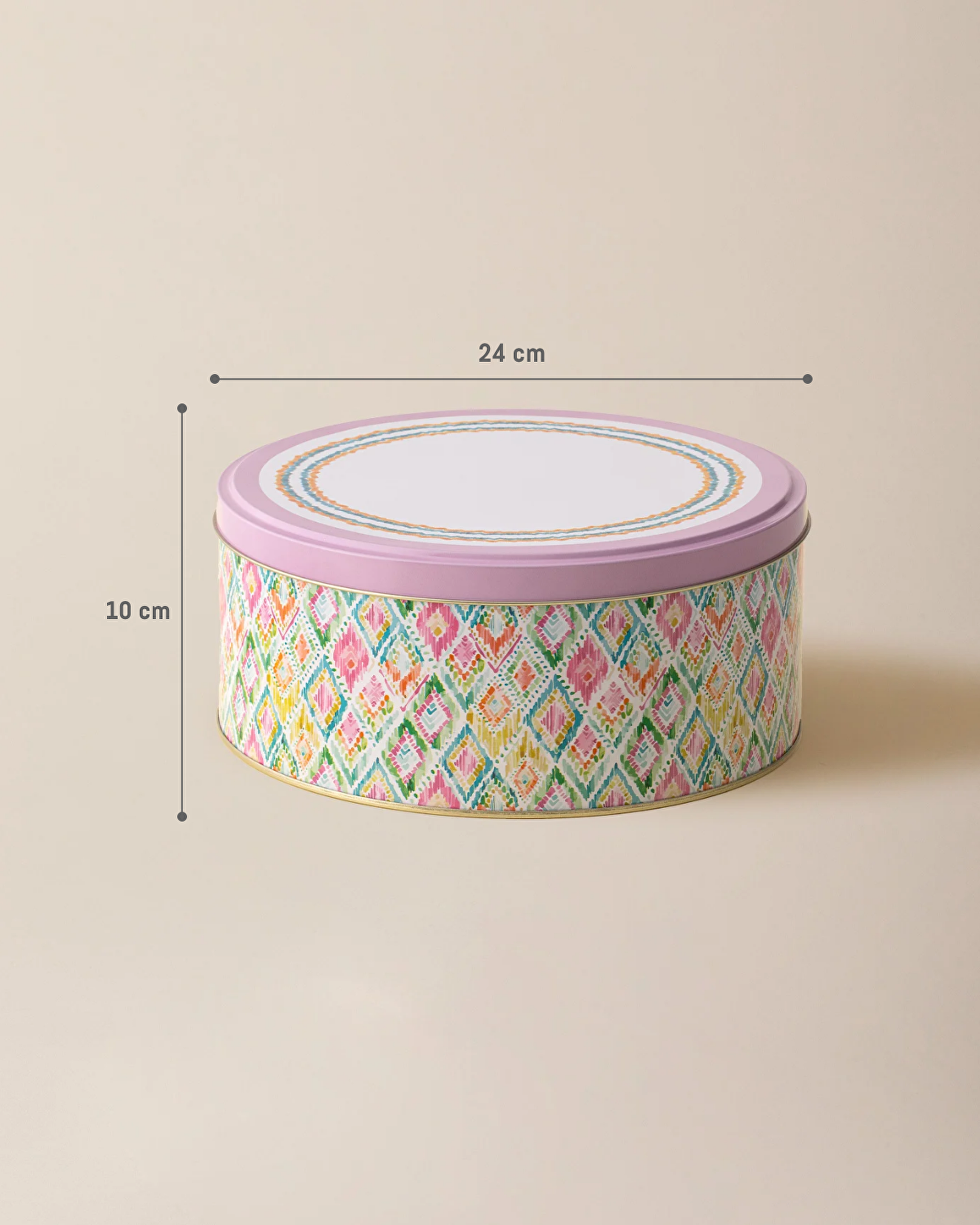 Collin Round Metal Box Large - 4