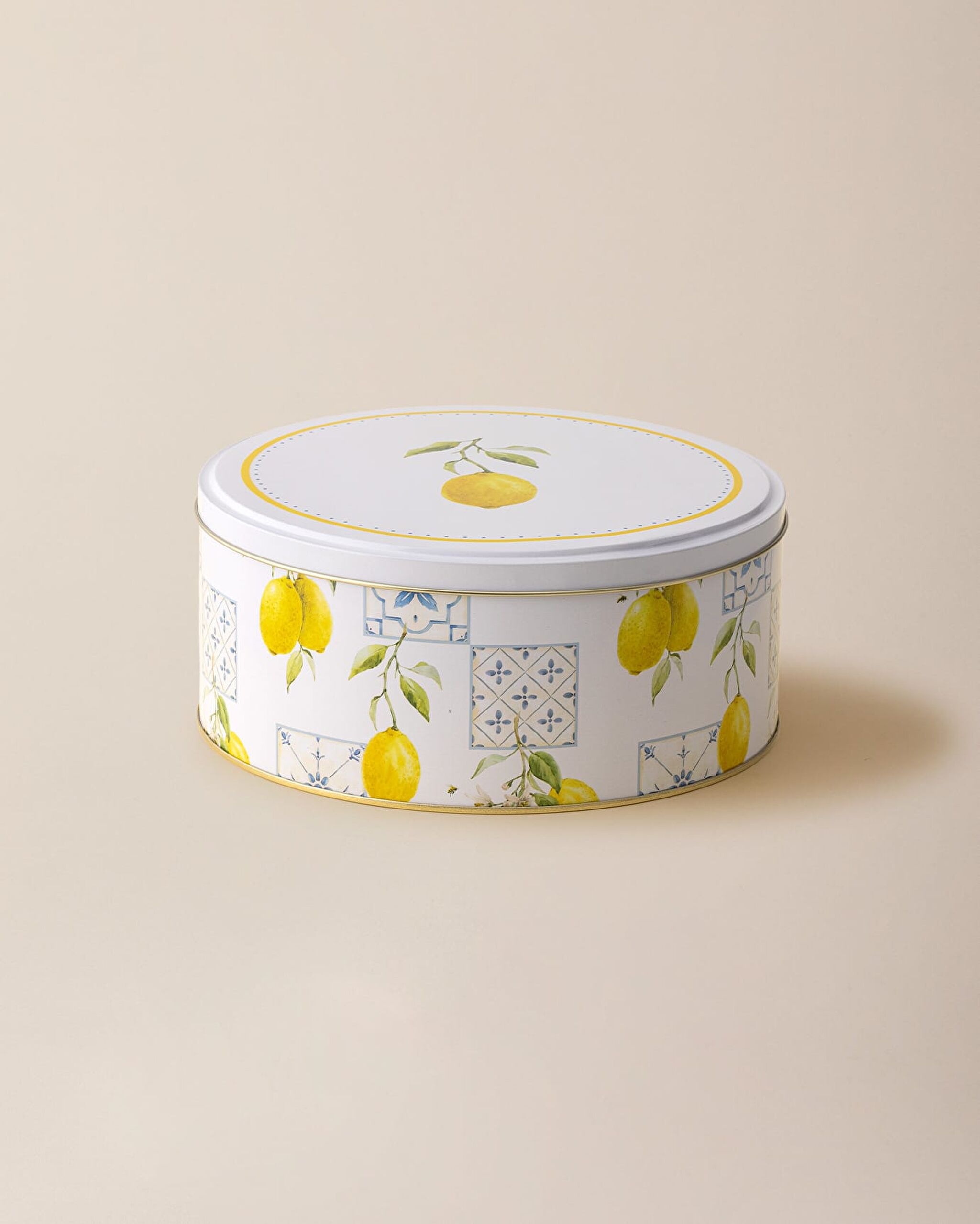 Monde Round Metal Box Large - 2