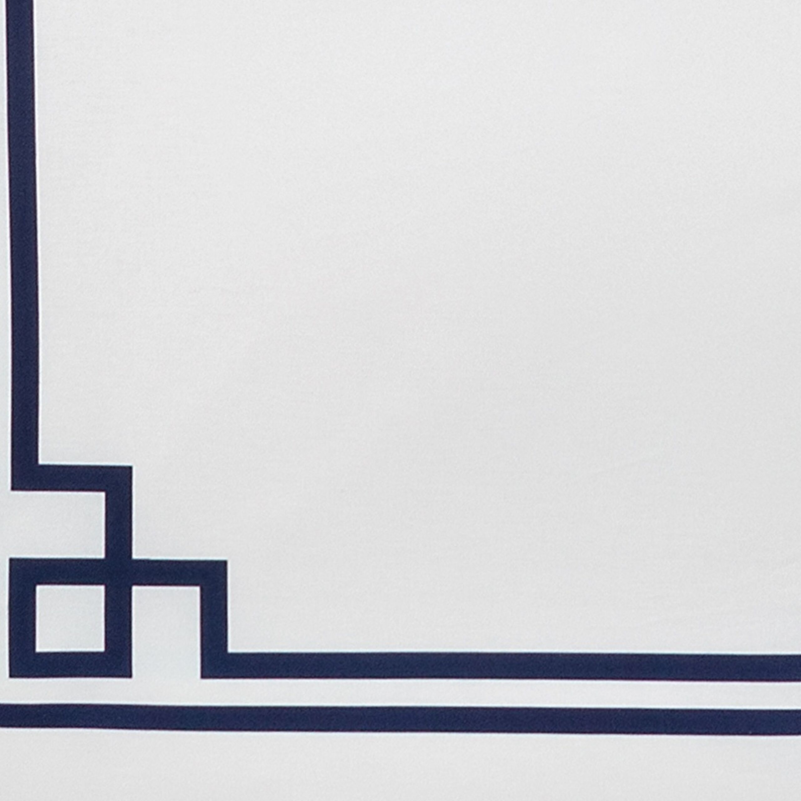 Alher tweepersoons dekbedovertrekset - marineblauw - 2