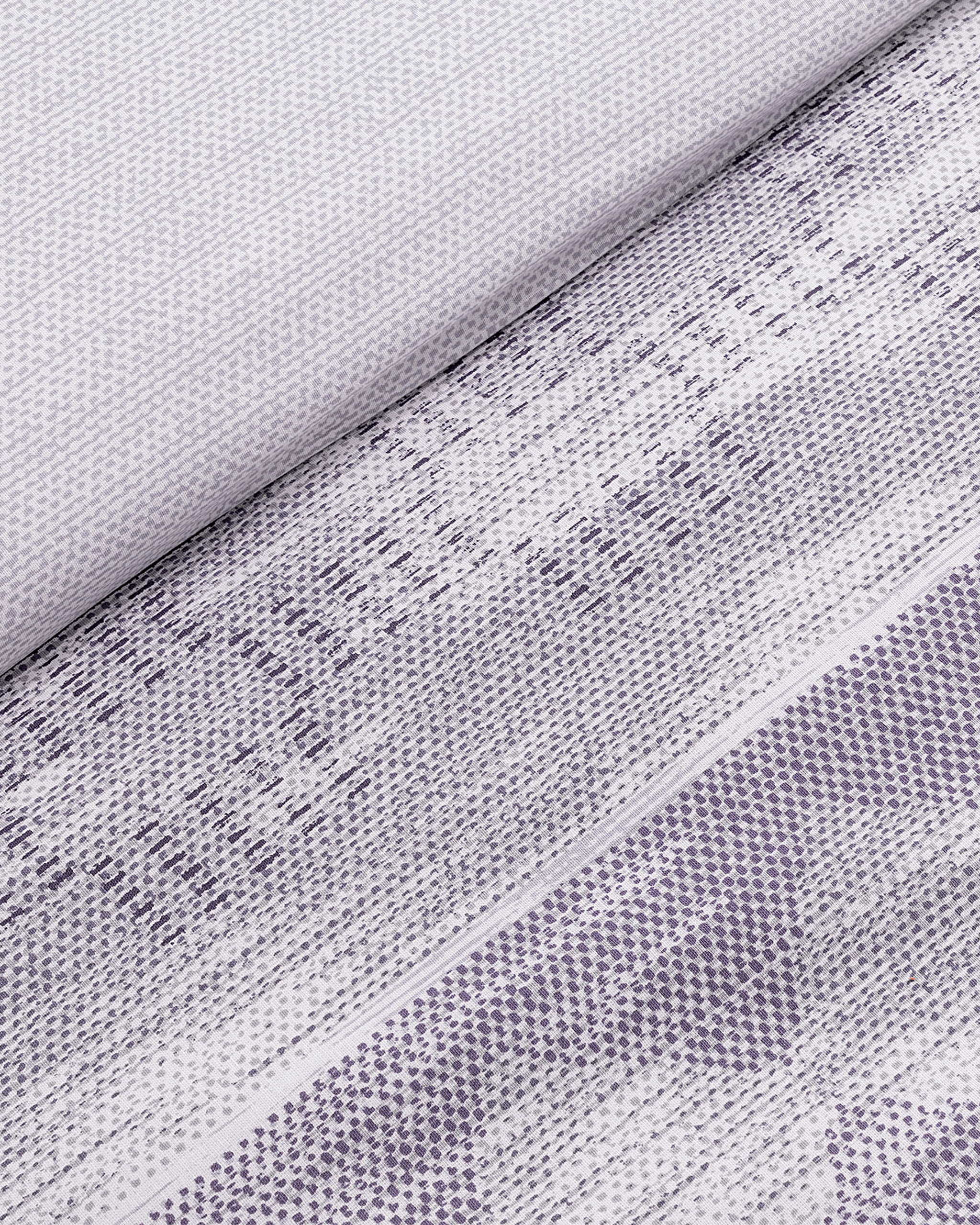 Dash Çift Kişilik %100 Pamuk Ranforce Baskılı Nevresim Takımı - Mürdüm - 4