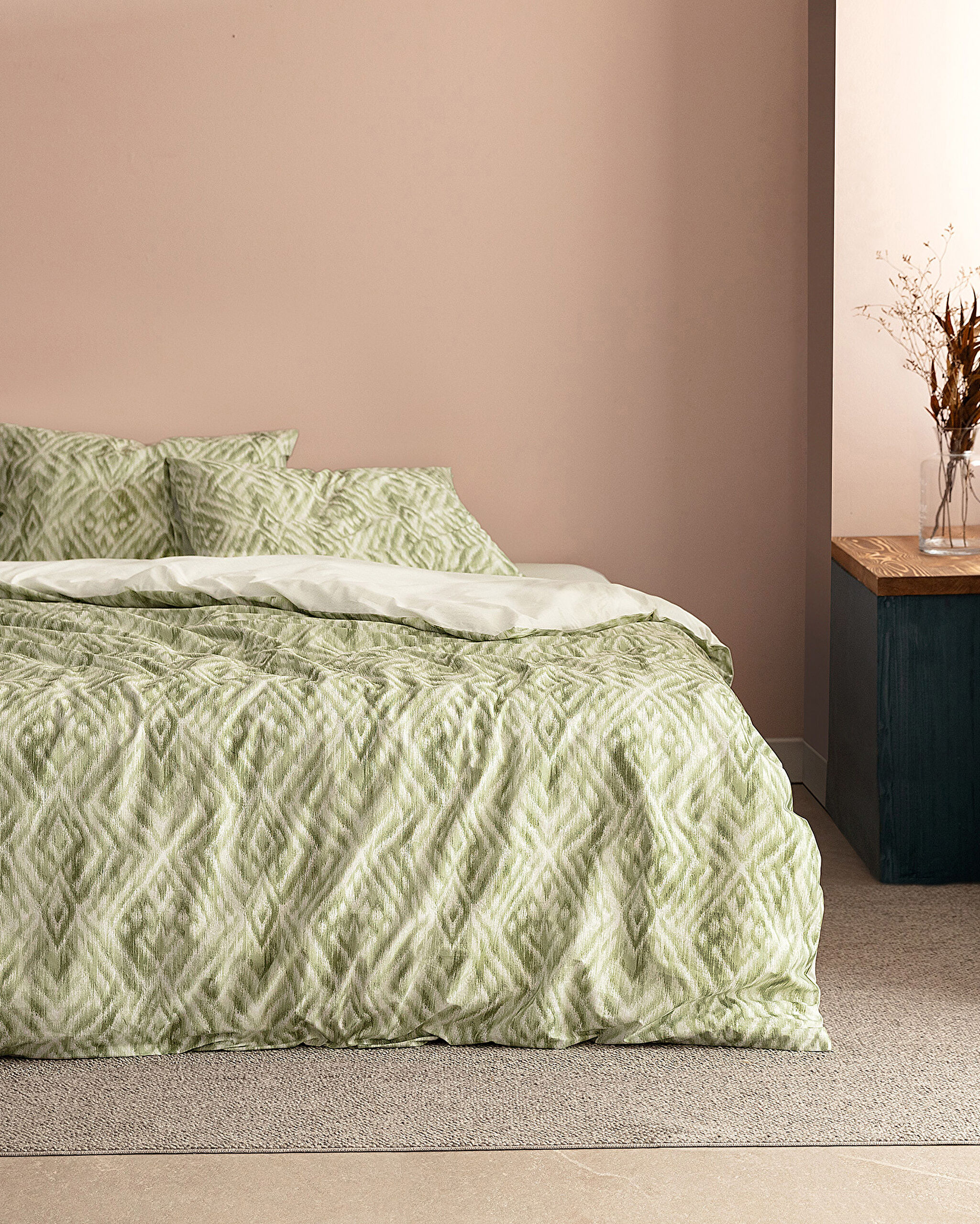 Darcia Çift Kişilik Lastikli Ranforce Baskılı Nevresim Takımı - 0