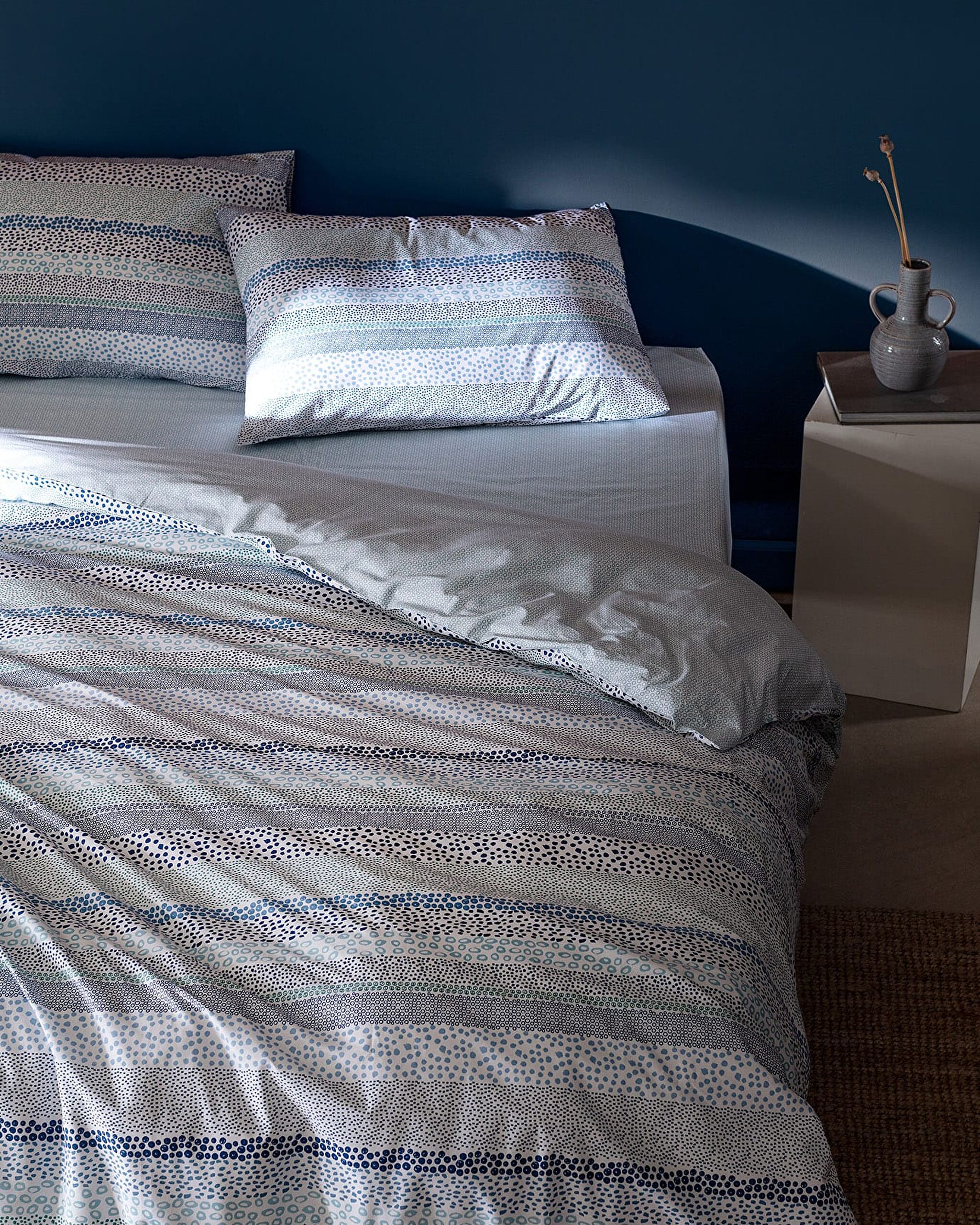 طقم غطاء لحاف مطبوع من Margot Double Ranforce - 1