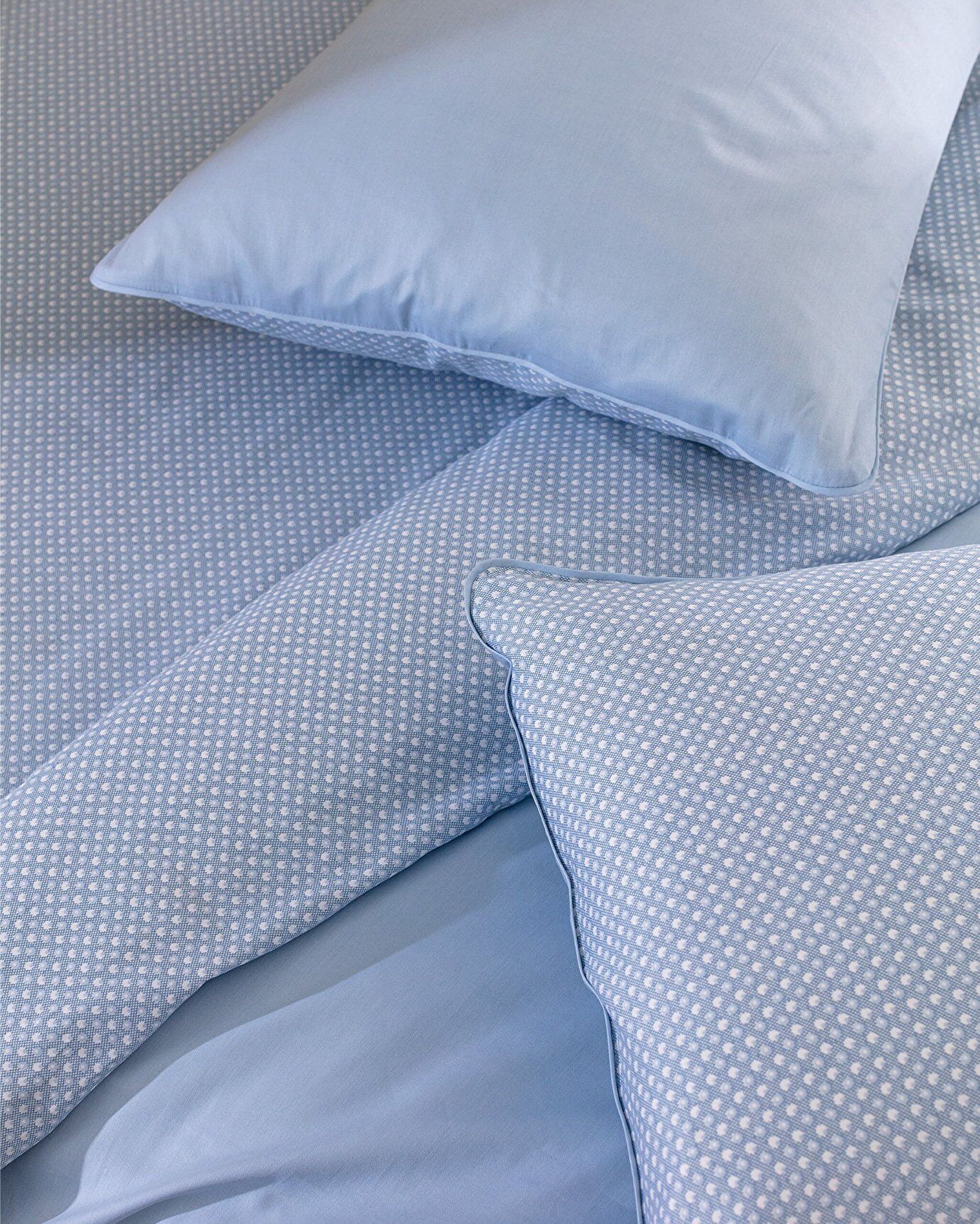 Clodia Double Size Printed Satin Duvet Cover Set - 7