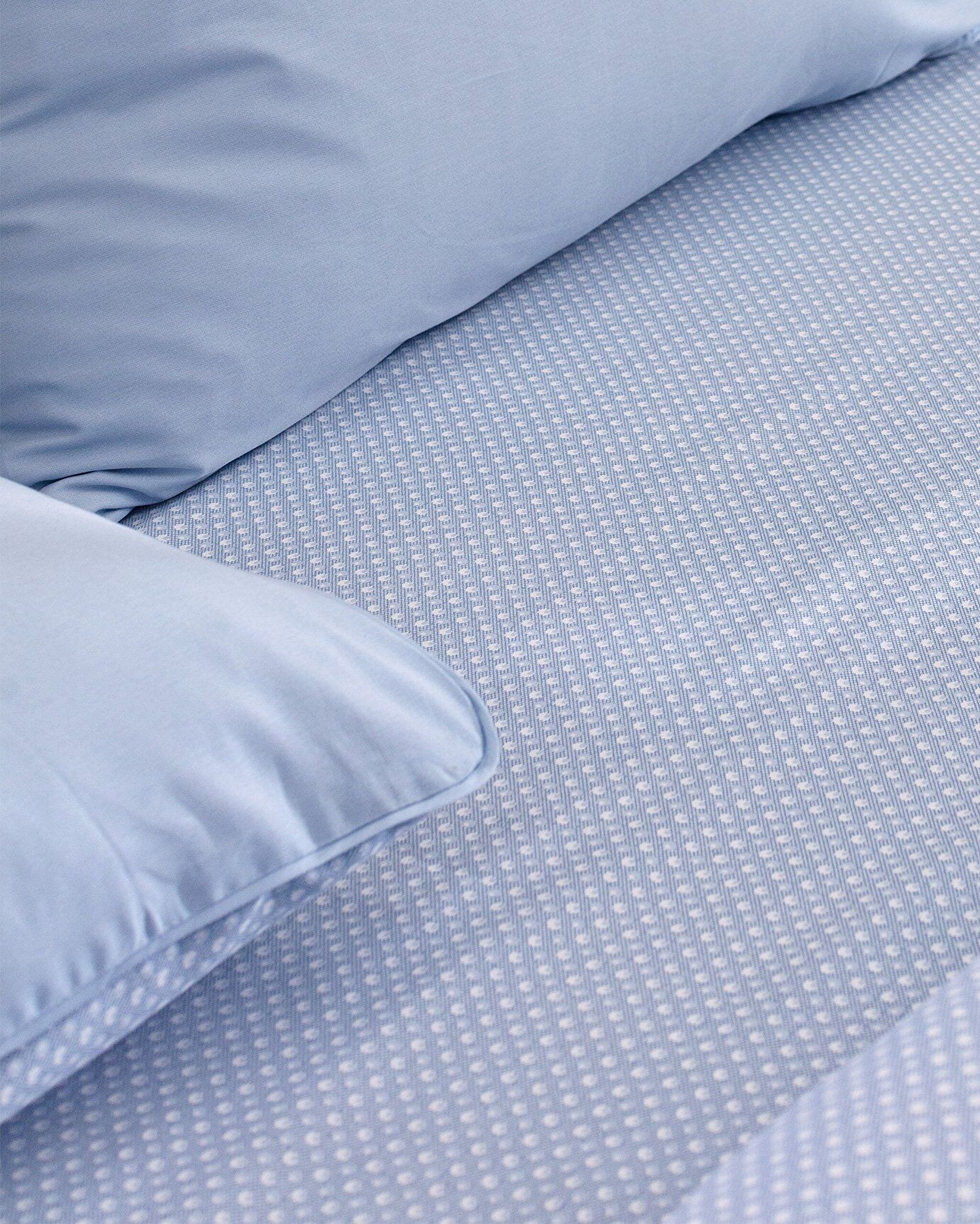 Clodia Double Size Printed Satin Duvet Cover Set - 4