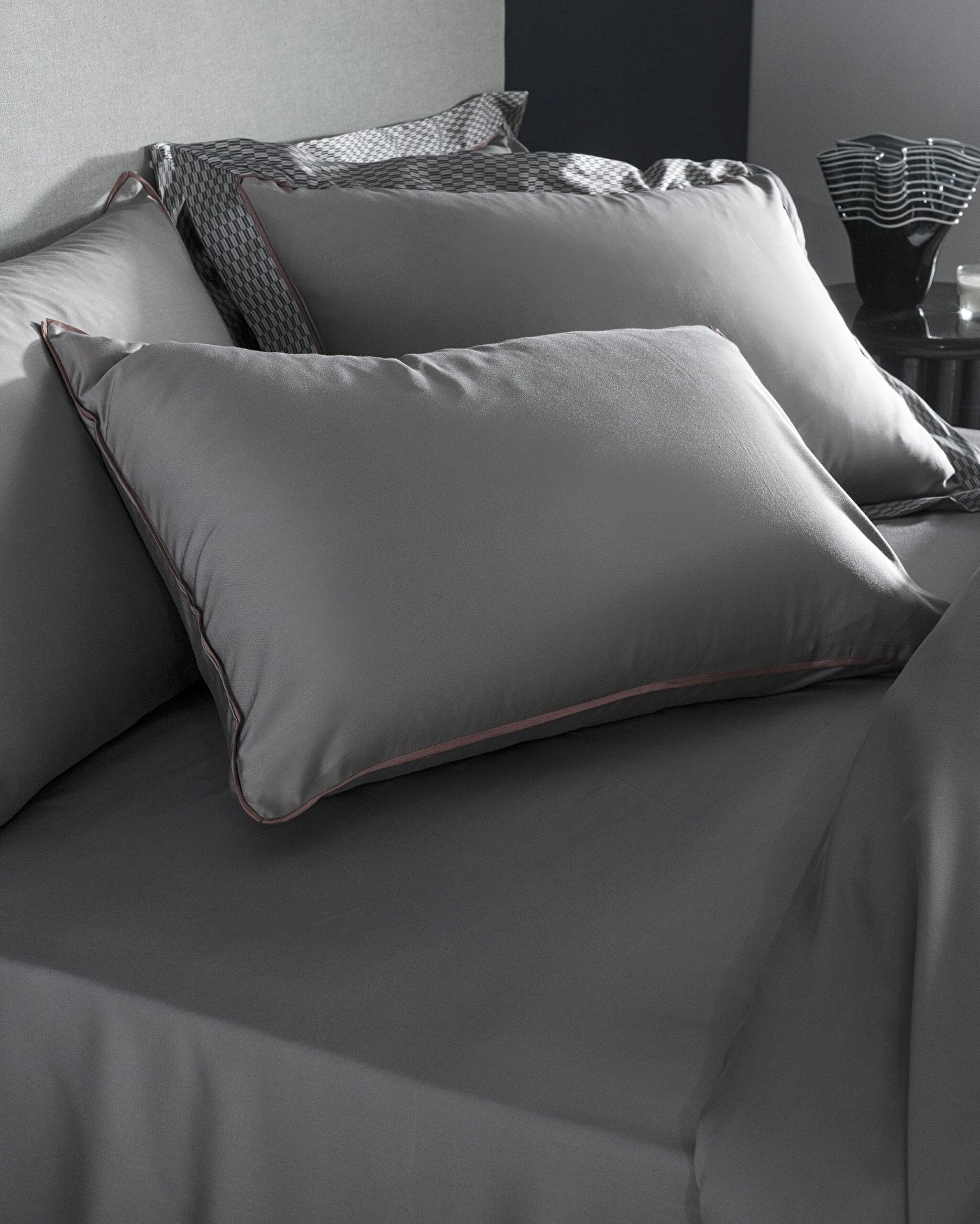 ⁠ Calore Double Size Bamboo Satin Duvet Cover Set_4}