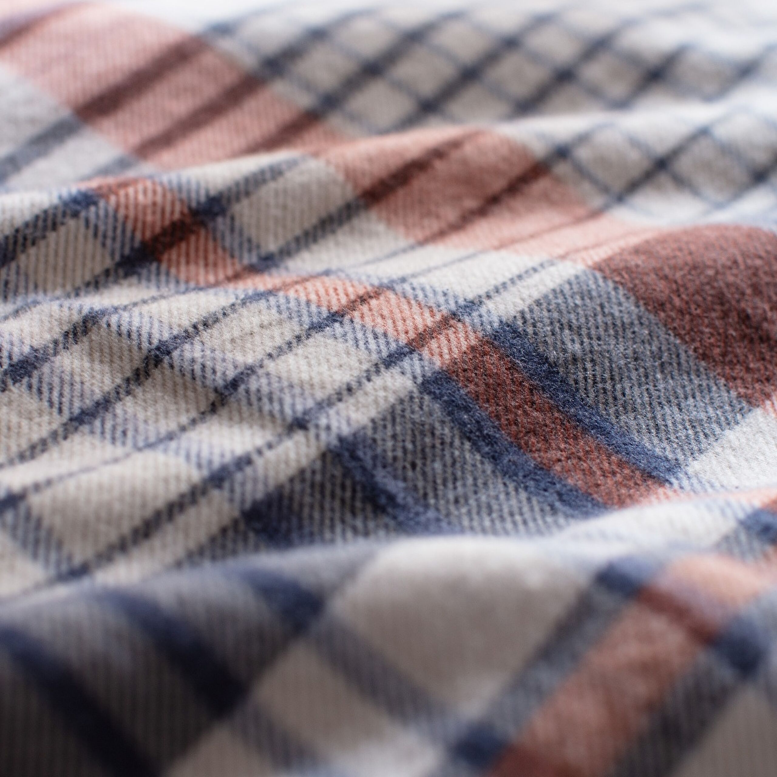 ⁠ Σετ Παπλωματοθήκη Boussy Double 100% Cotton Flannel - Navy Blue_5}