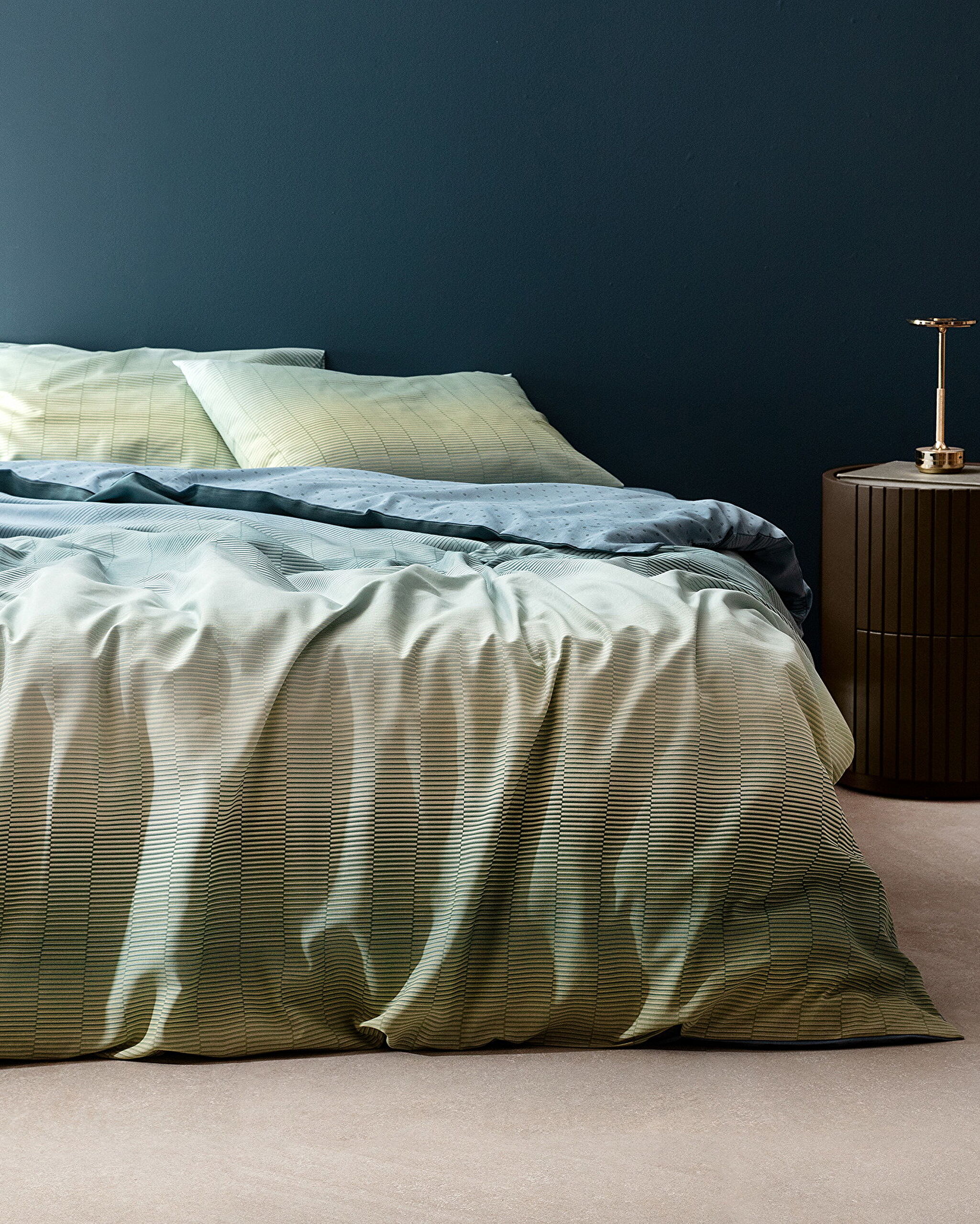 Sage Çift Kişilik Baskılı Nevresim Takımı - 0