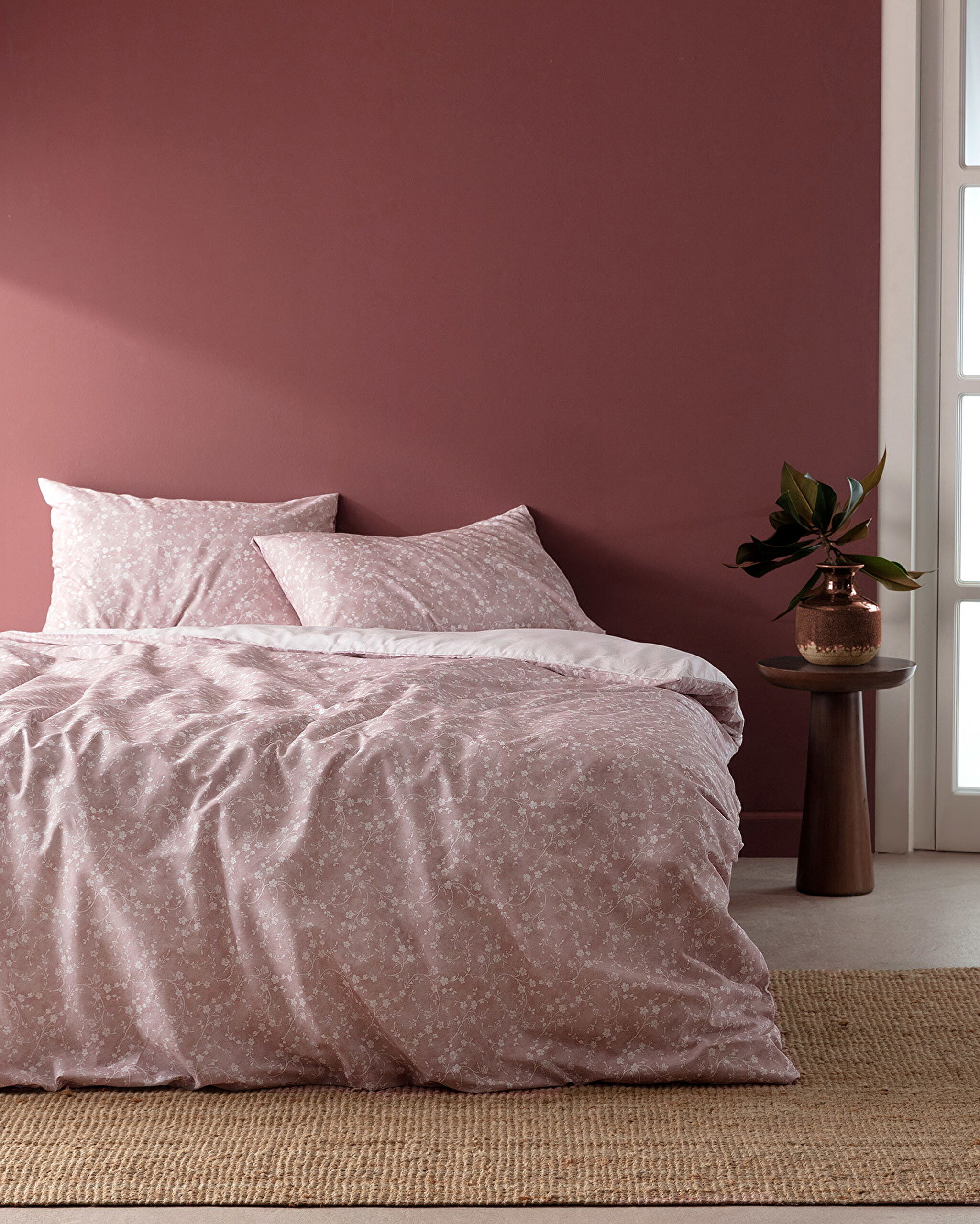 طقم غطاء لحاف مطبوع مزدوج من خطيبها - 0