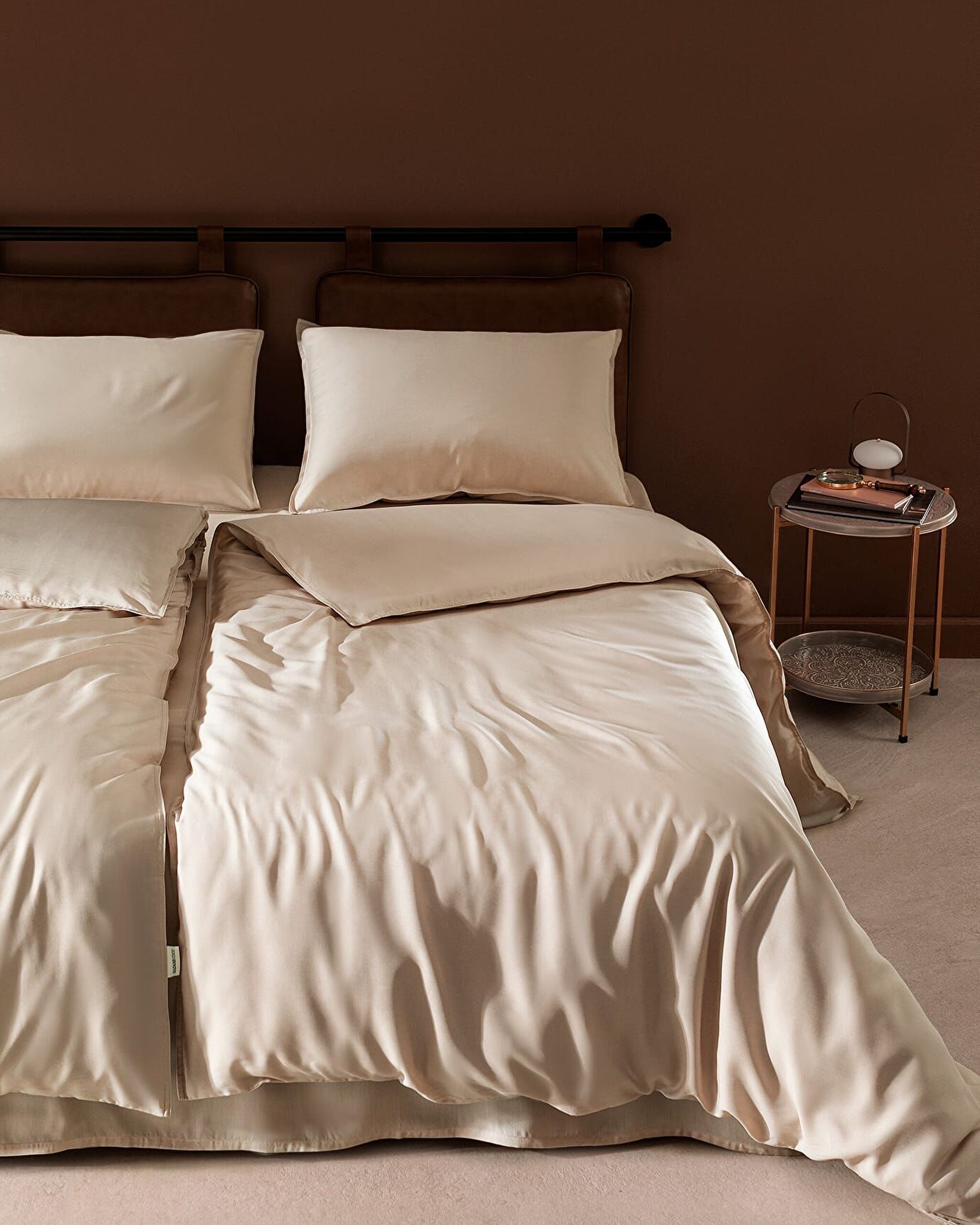 Loire Family Size Duvet Cover Set-tencel - 1