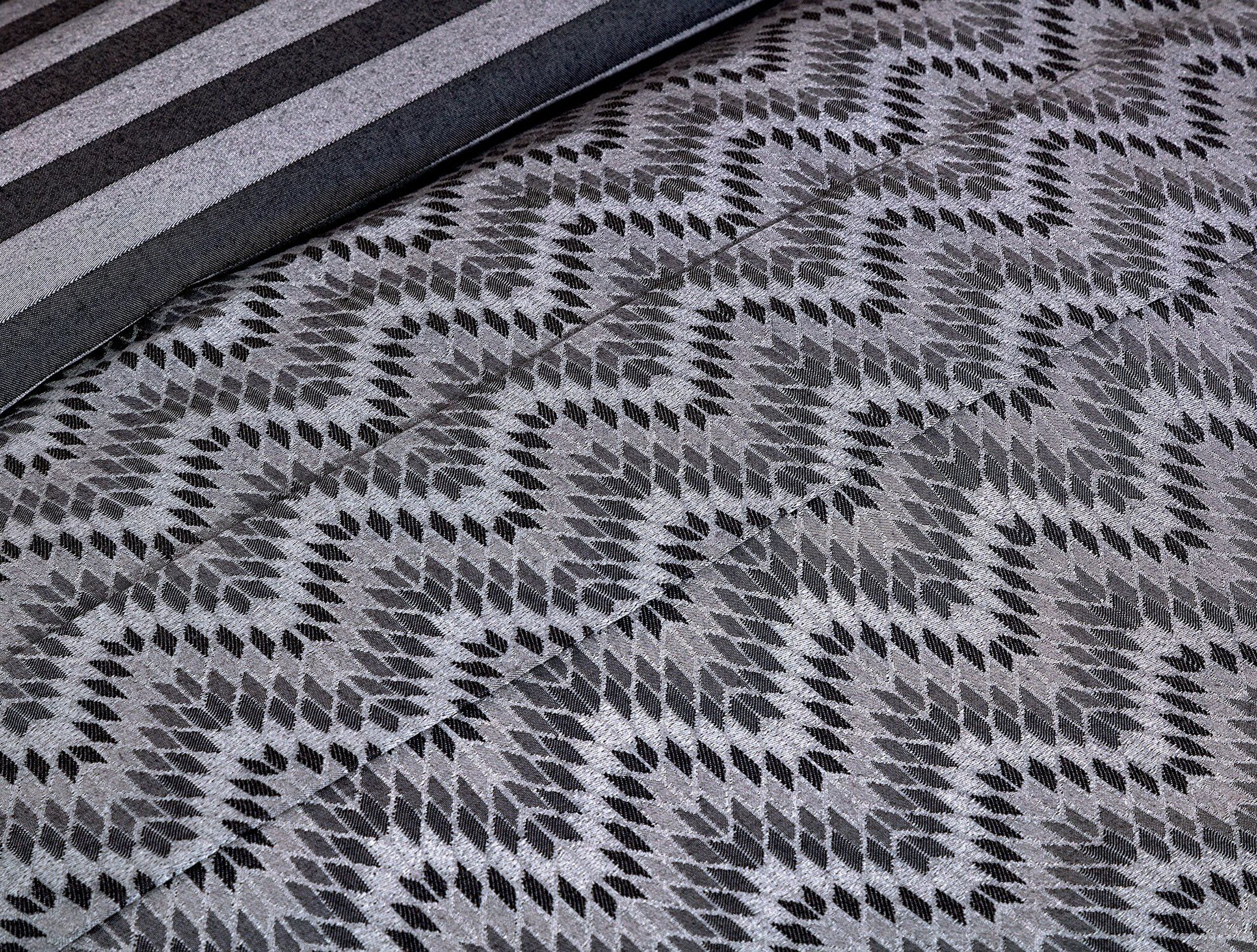 Wissale Duvet Cover Set -jacquard Satin - 2