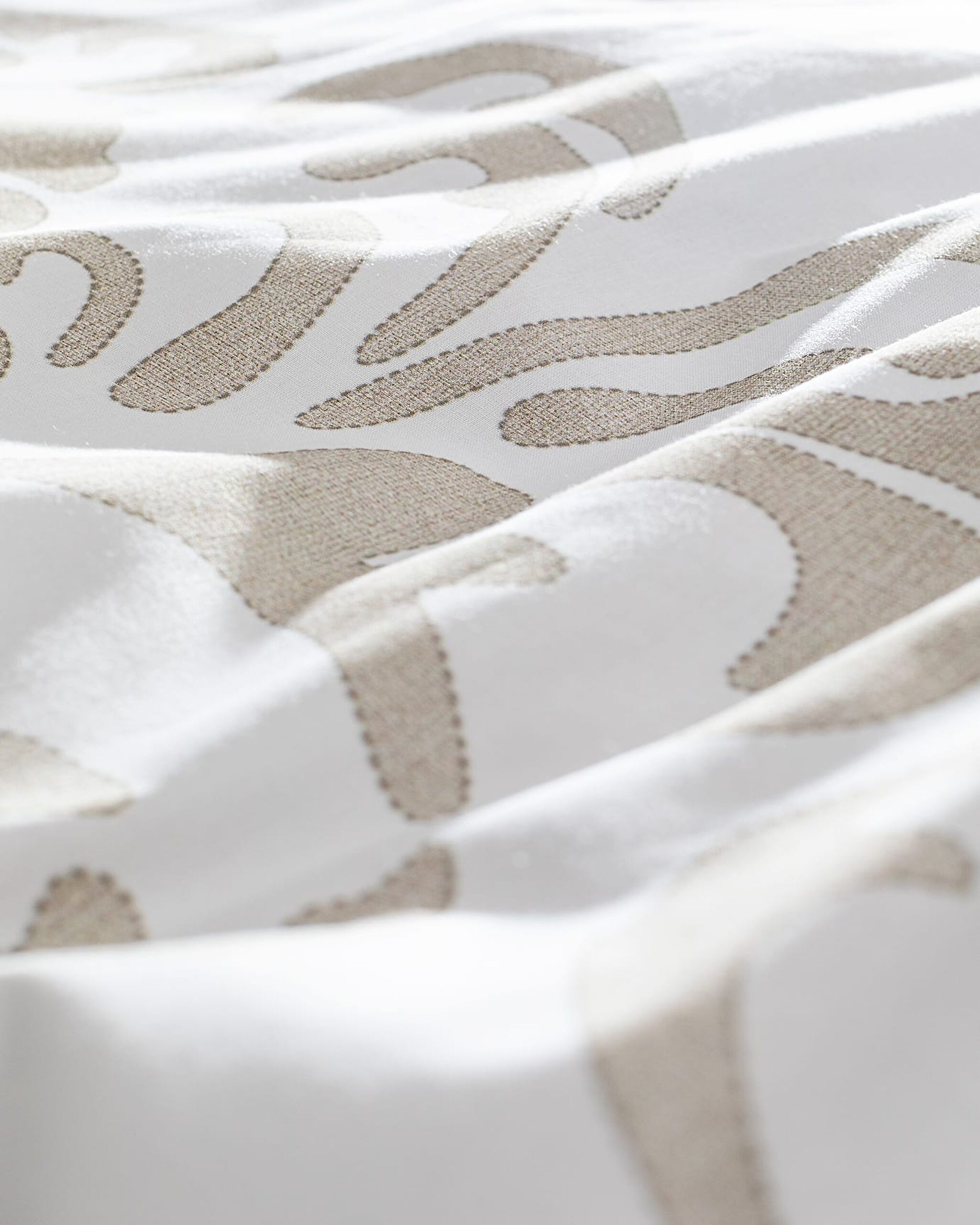 Brun King Size Duvet Cover Set - Beige - 3