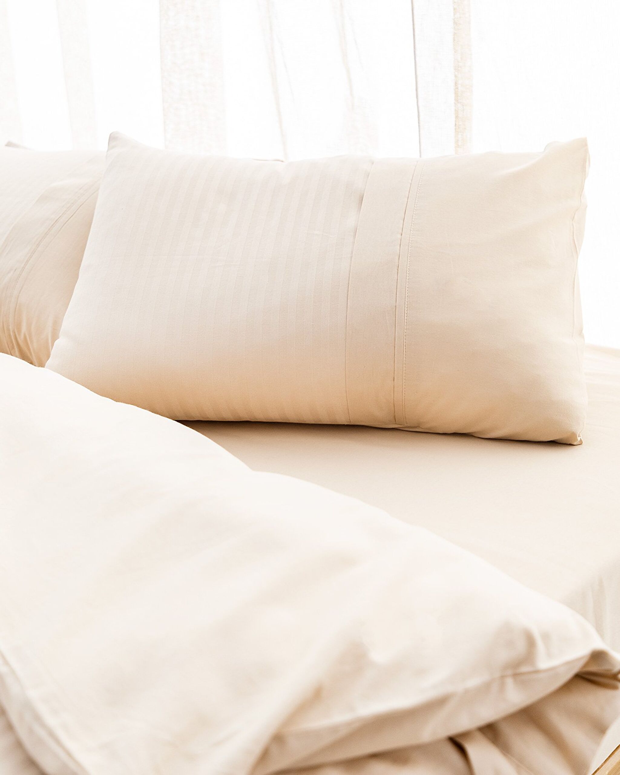 Ensemble de housse de couette côtelée Adrien, très grand lit - 3