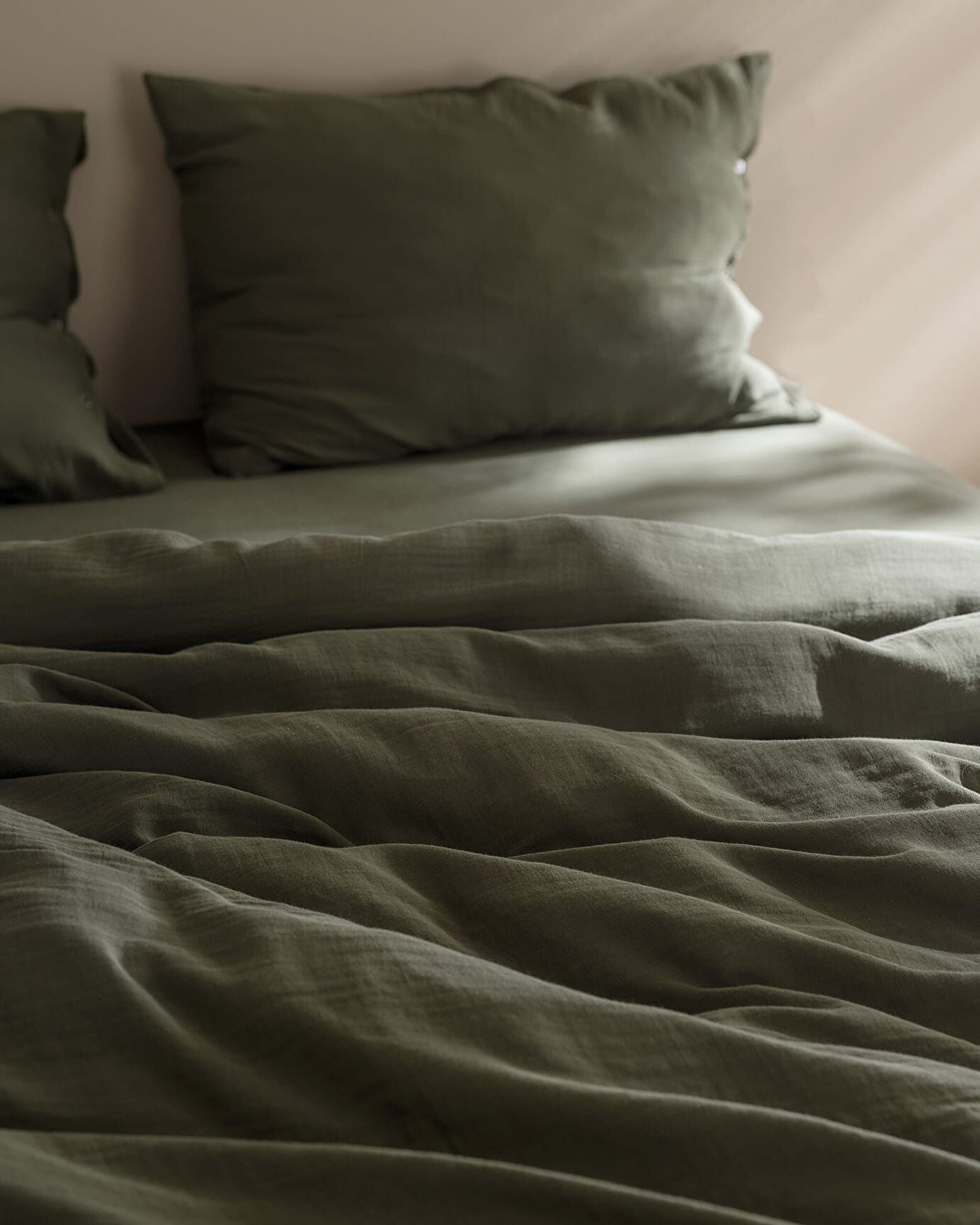 Marla Muslin King Size Duvet Cover Set - Fitted - 3