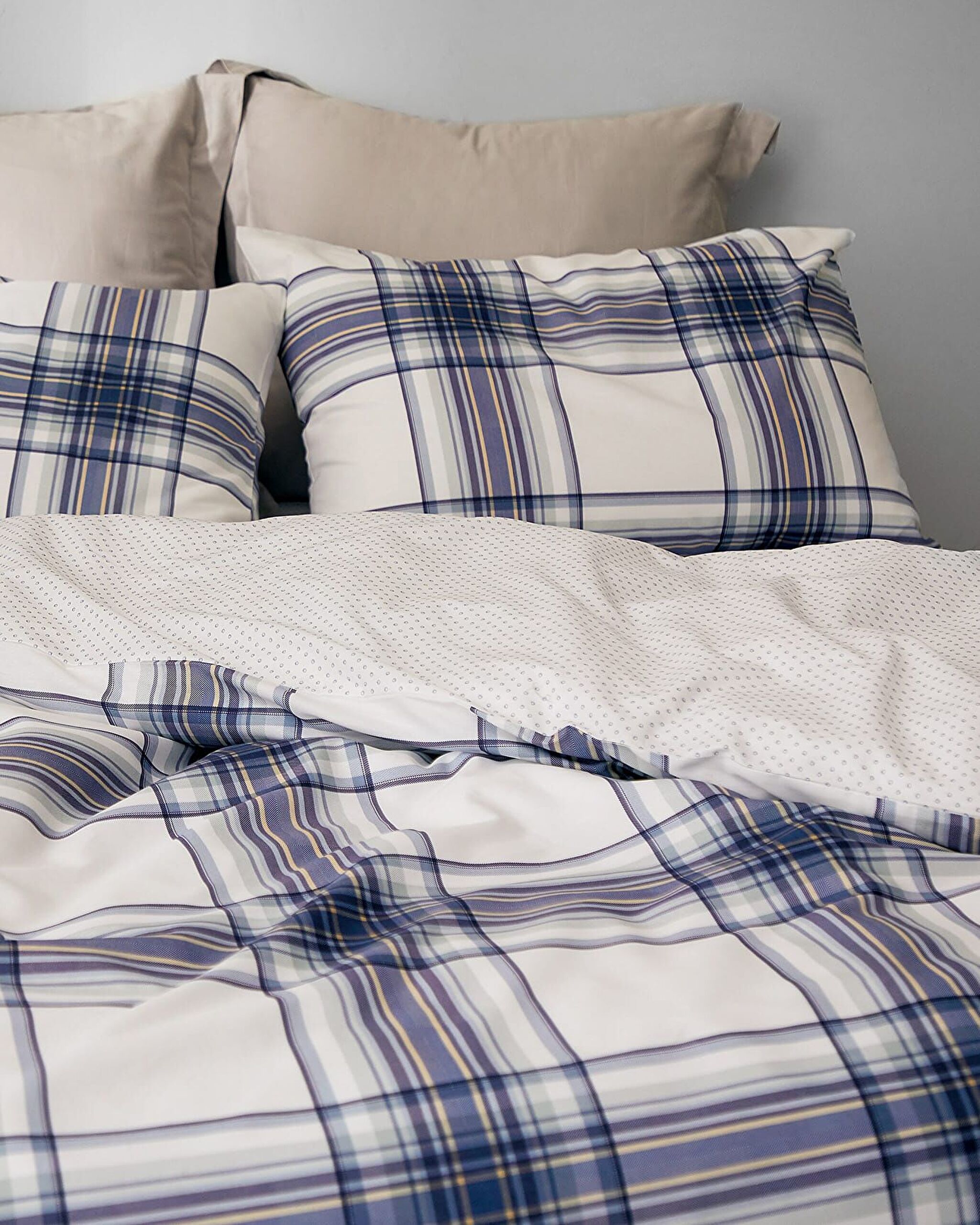 Lacene Kıng Sıze Duvet Cover Set - Ranforce Patterned - 1