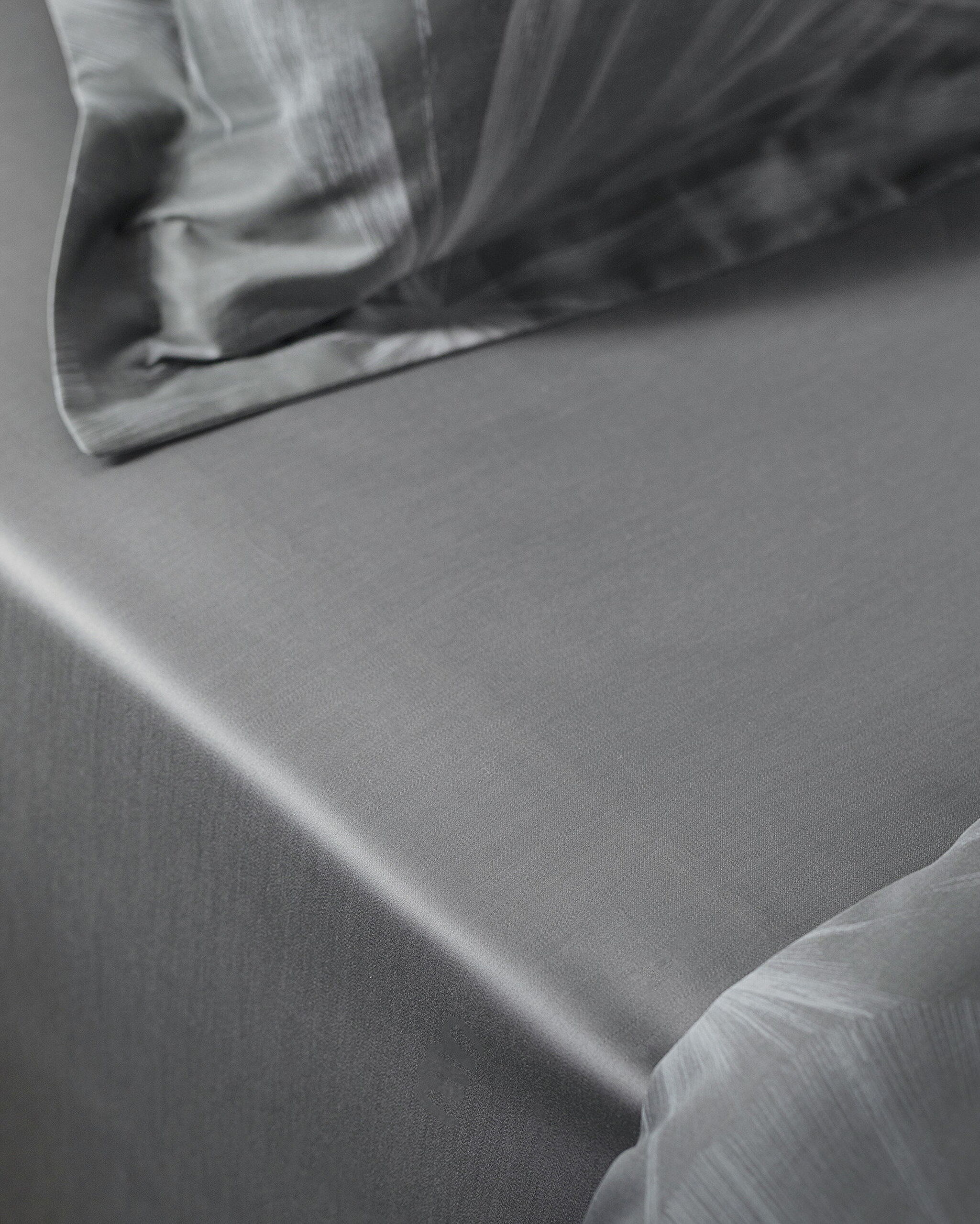 Parure de lit Padget King Size imprimée en satin 300 fils - 4