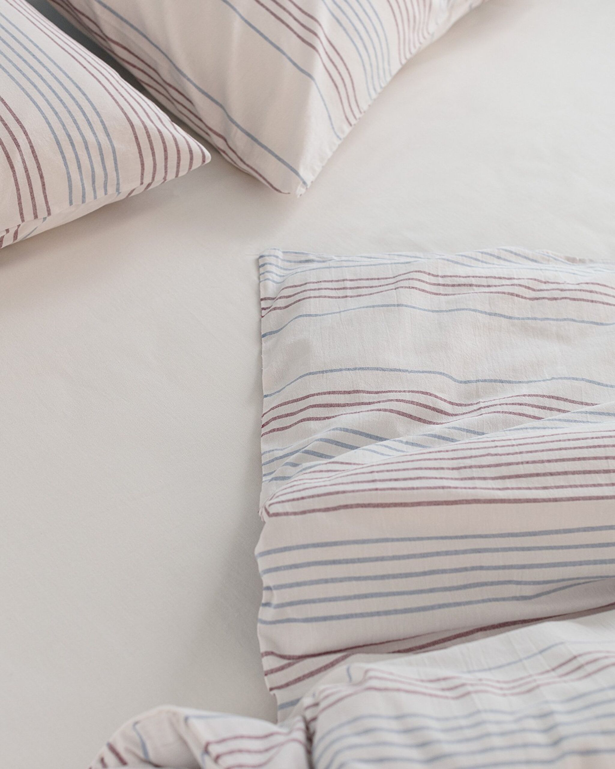 Ensemble de housse de couette teint en fil Evonna, très grand lit - 3