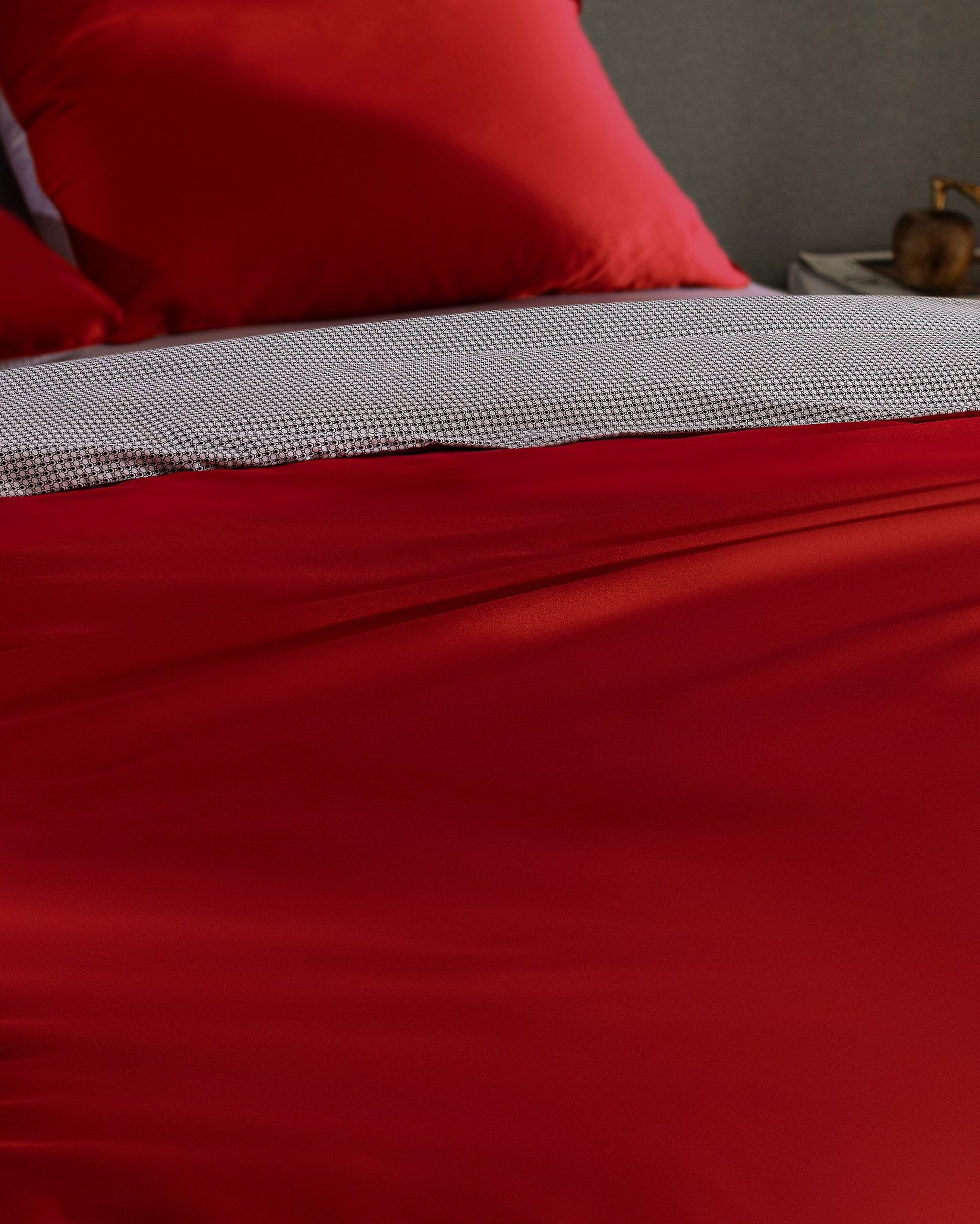 Delit Ensemble De Housse De Couette En Satin İmprimé - 2