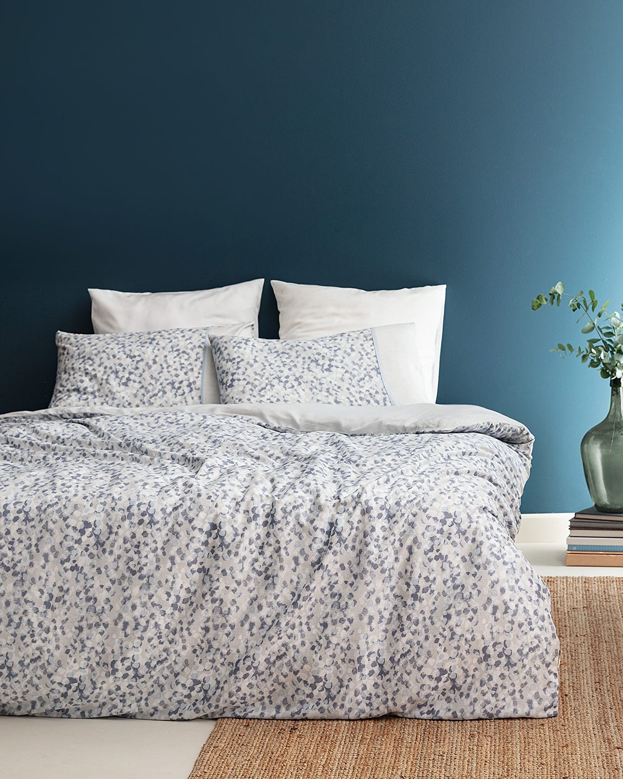 Margaux Single Coco Crep Printed Duvet Cover Set - 0