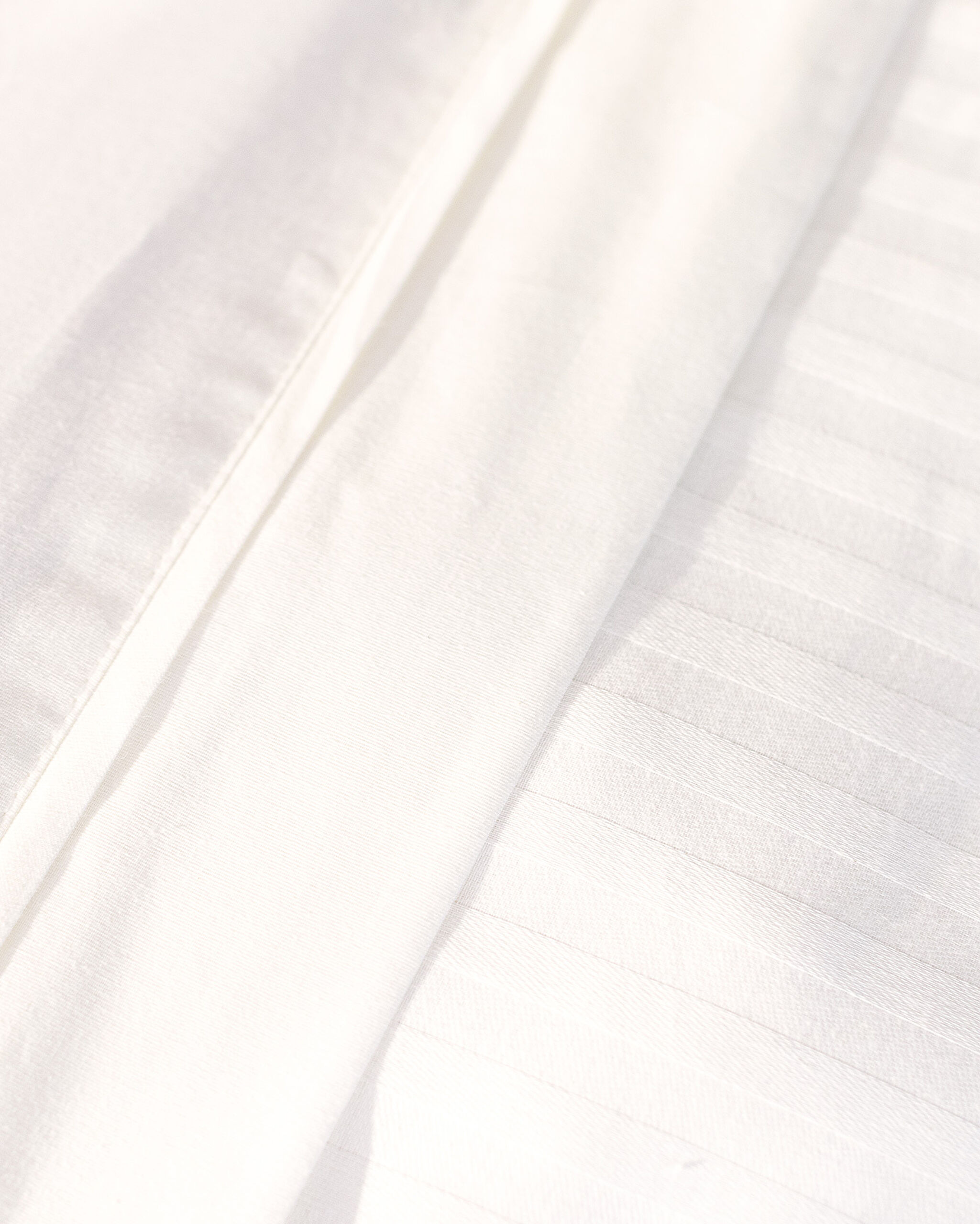 Ensemble de housse de couette à rayures simples Adrien - Écru - 5