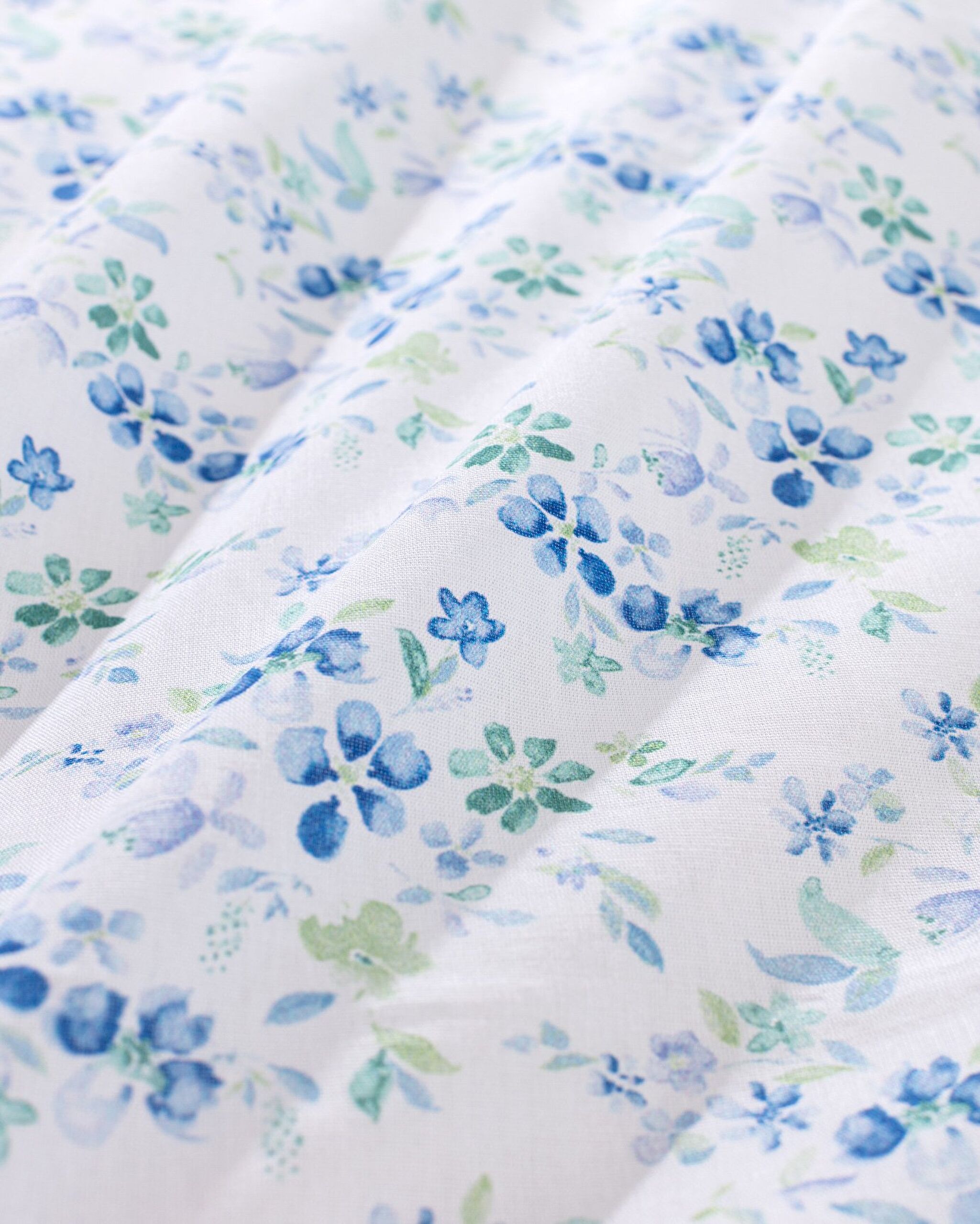 Parure de lit simple Squirre 100 % coton Ranforce imprimé - Bleu - 5