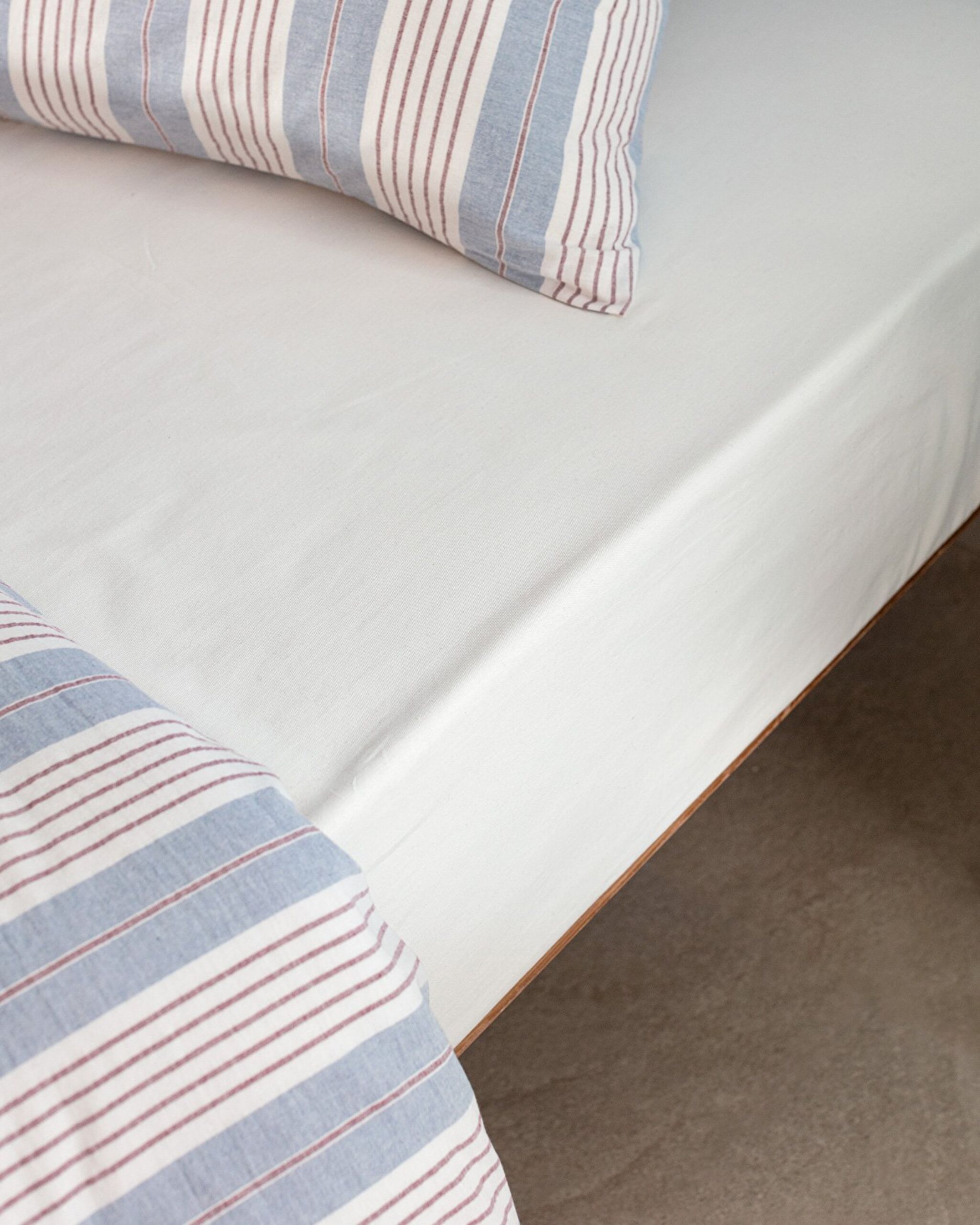 Ensemble de housse de couette teint en fil simple Berne - 4