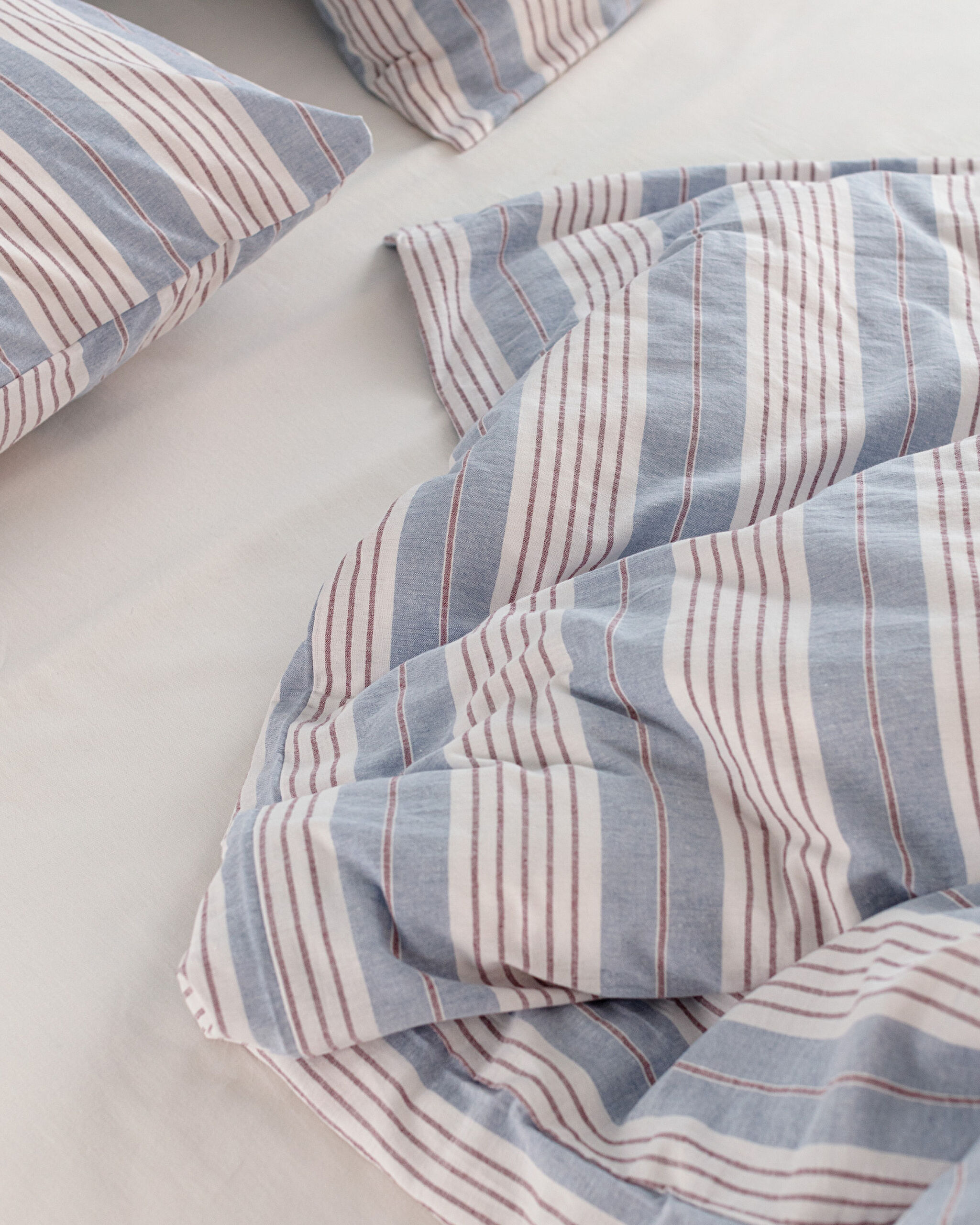 Ensemble de housse de couette teint en fil simple Berne - 3