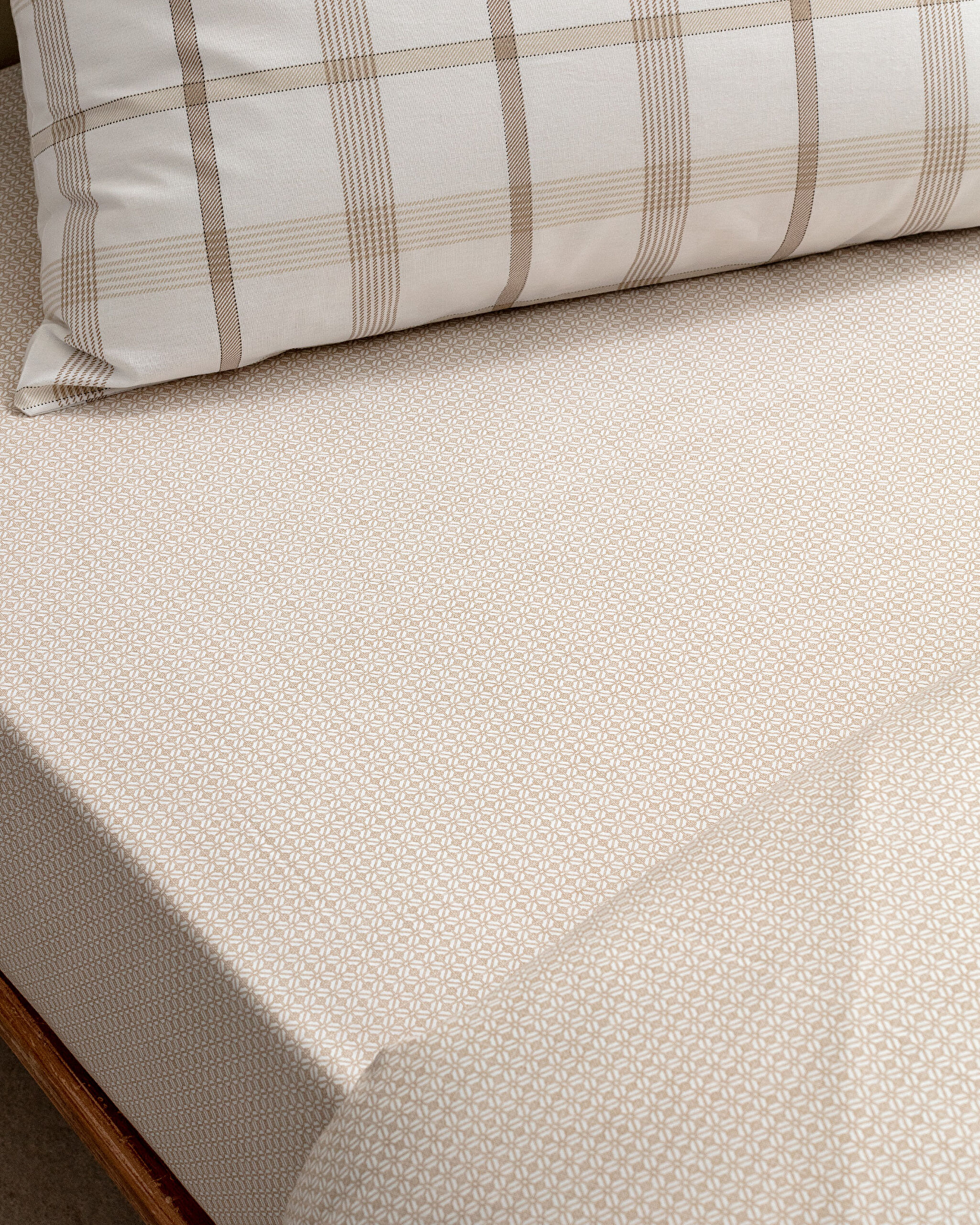 Ensemble de housse de couette imprimée simple Ranforce en aluminium - 4