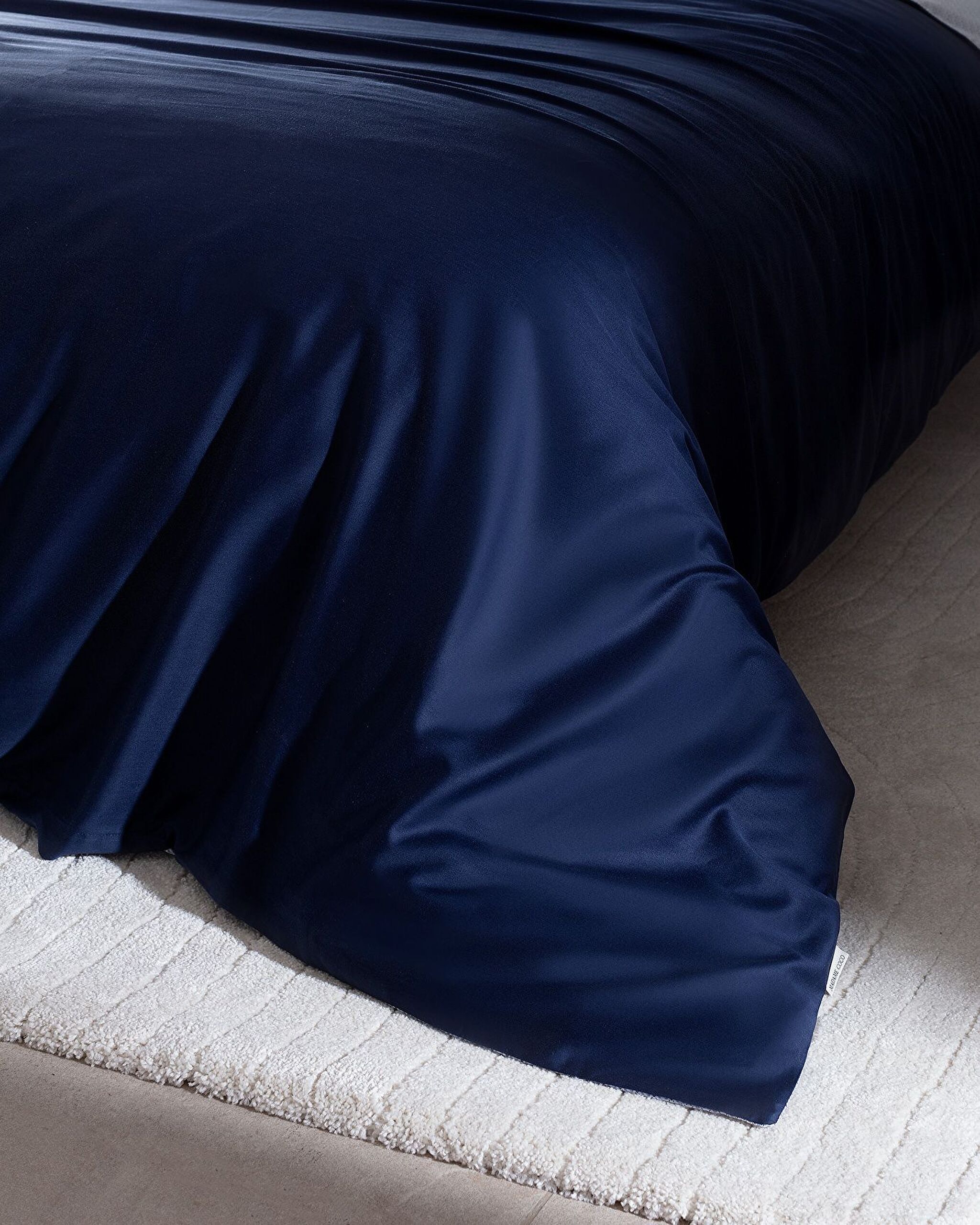 Coyne Single Size Printed Satin Duvet Cover Set - 1