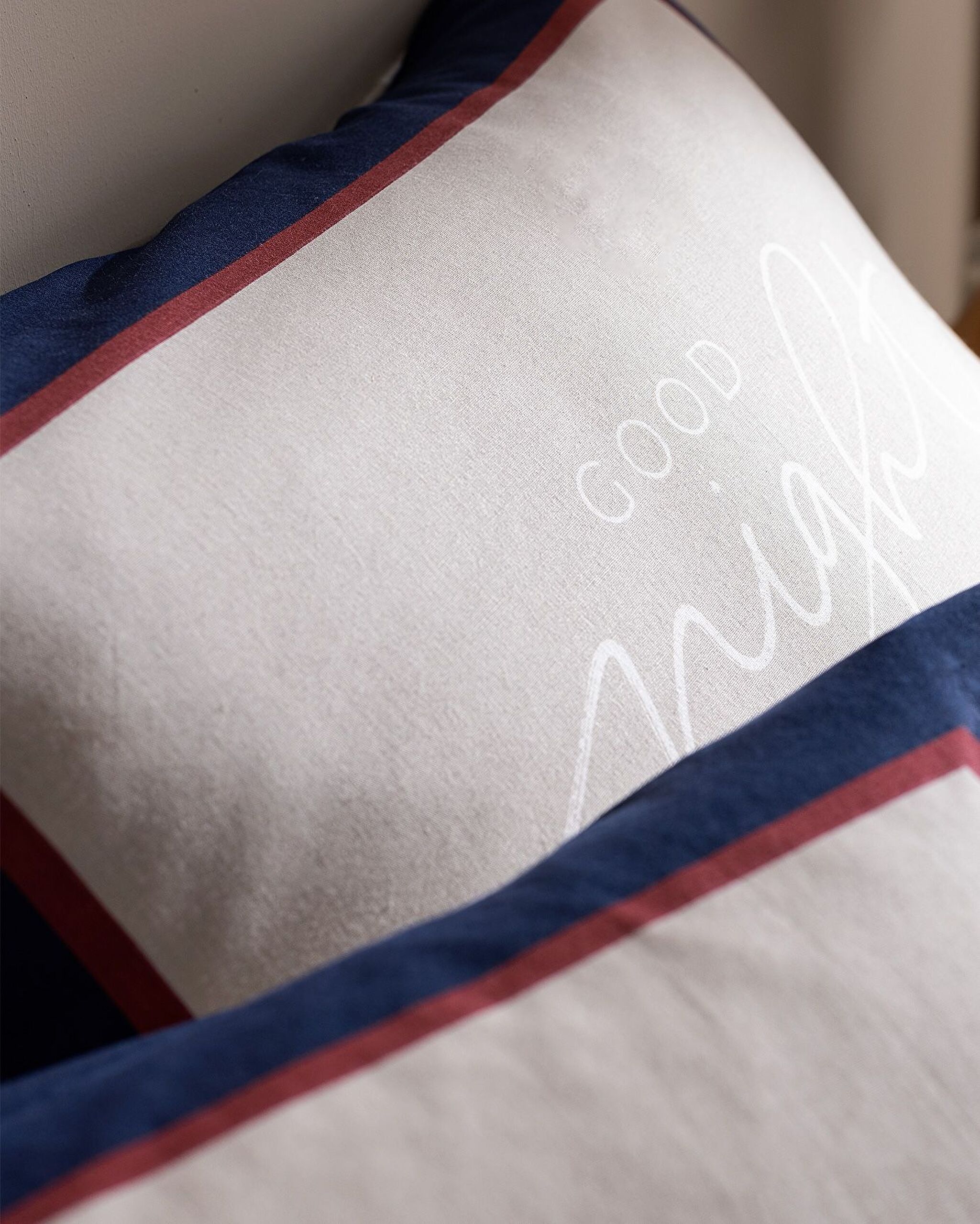 Marnay Bear Single 100 % Baumwolle Ranforce bedrucktes Bettbezug-Set – Beige - 5