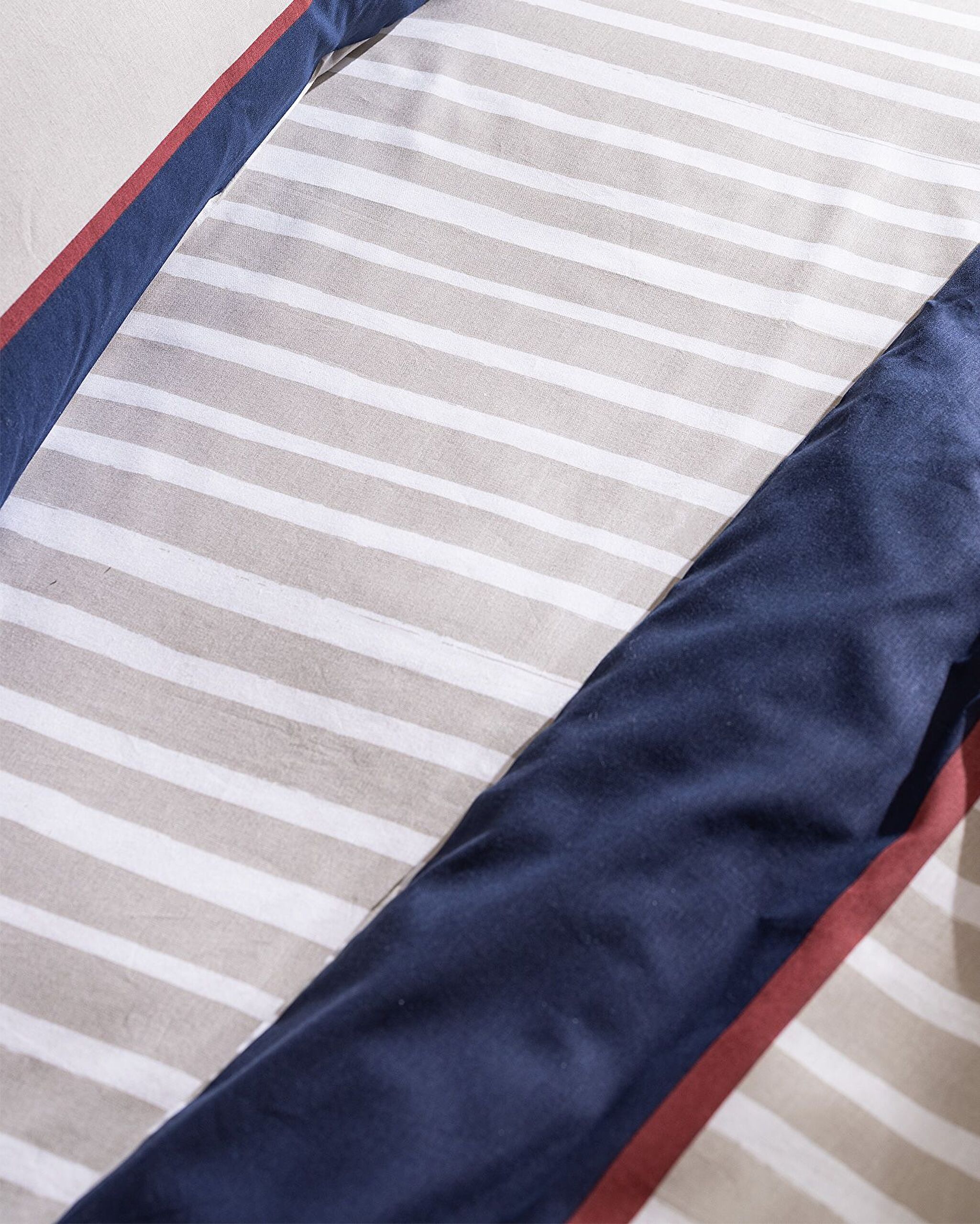 Marnay Bear Single 100 % Baumwolle Ranforce bedrucktes Bettbezug-Set – Beige - 4