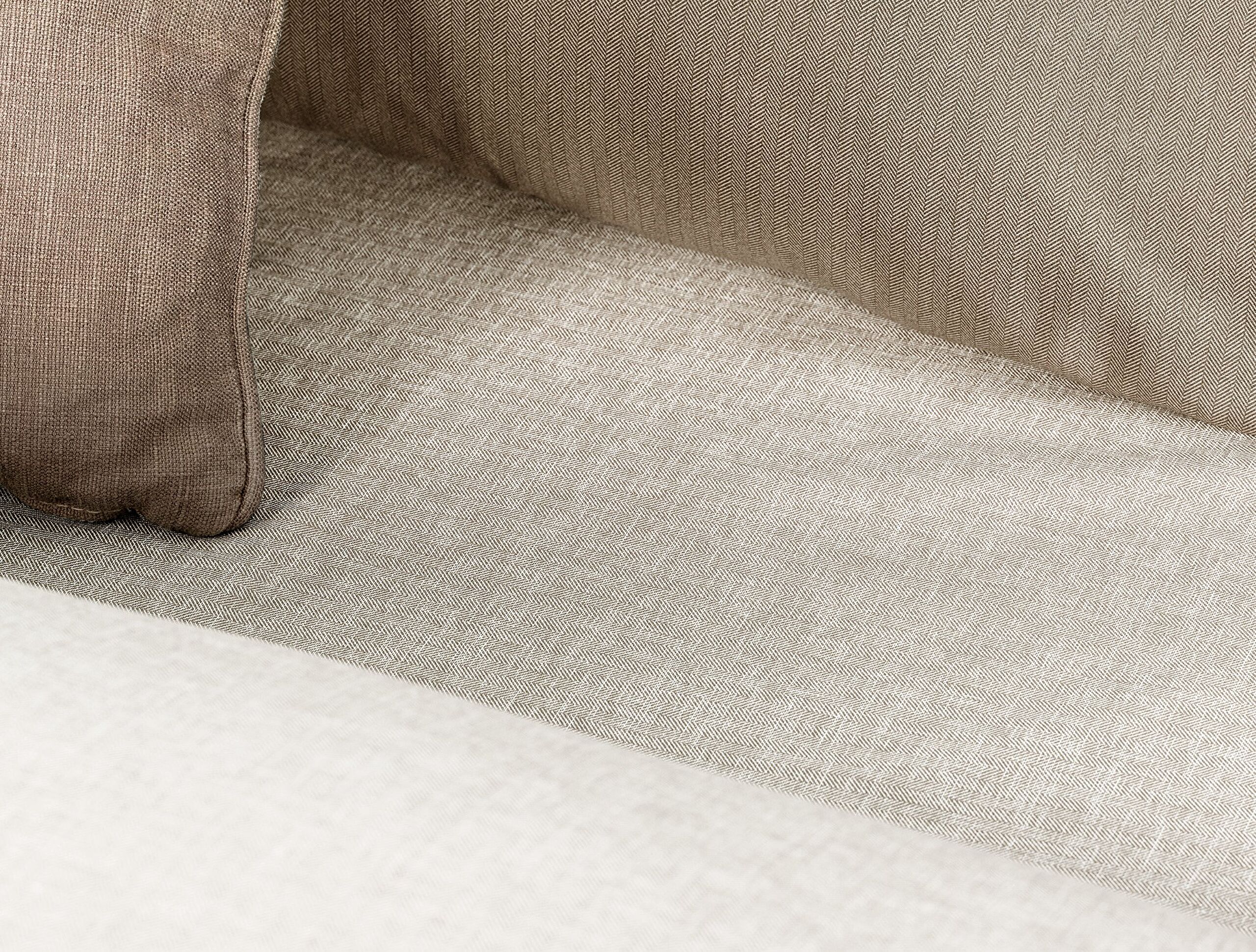 Ensemble de housse de couette imprimée simple Cher - Beige - 3