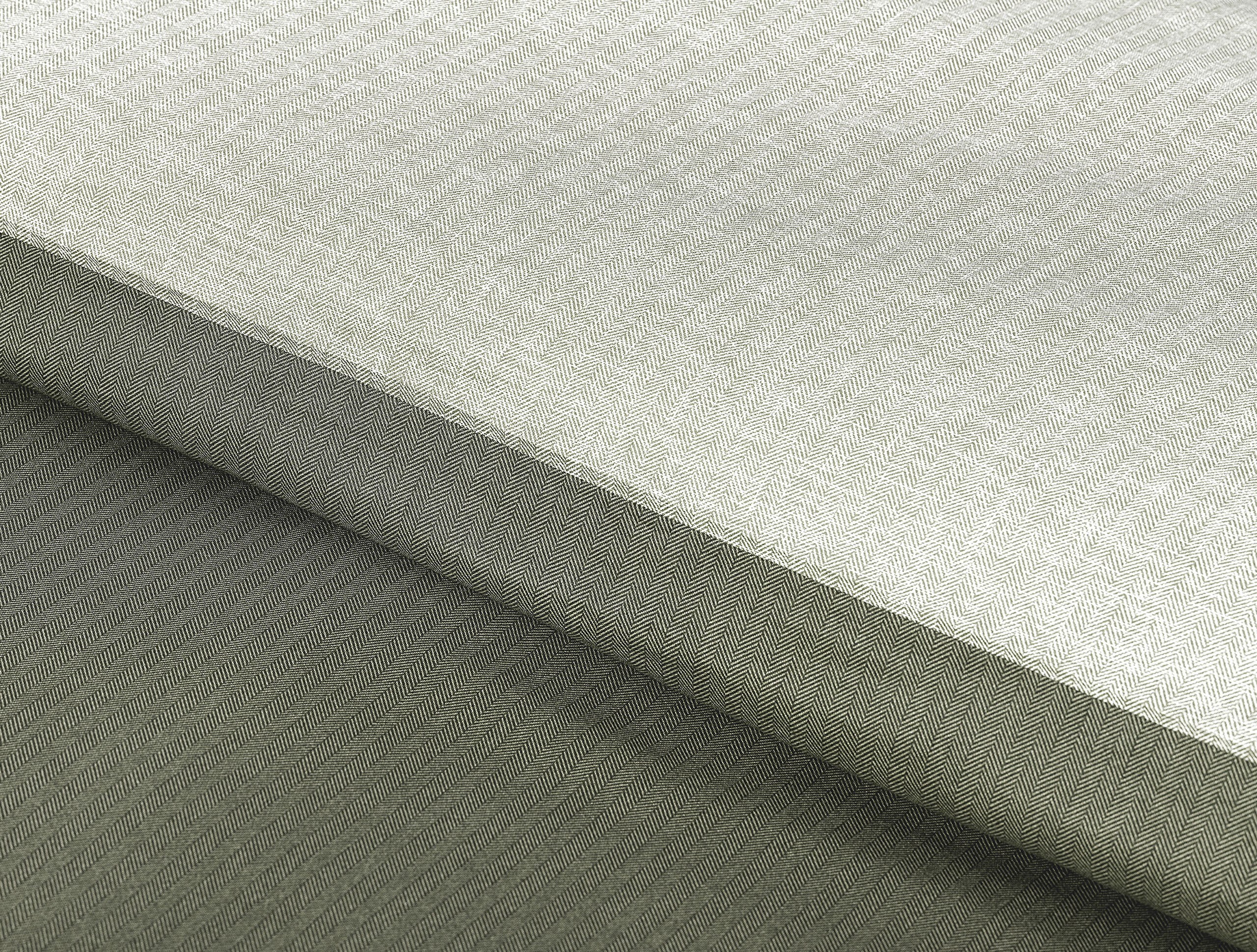 Parure de lit imprimée Cher pour lit simple - Kaki - 5