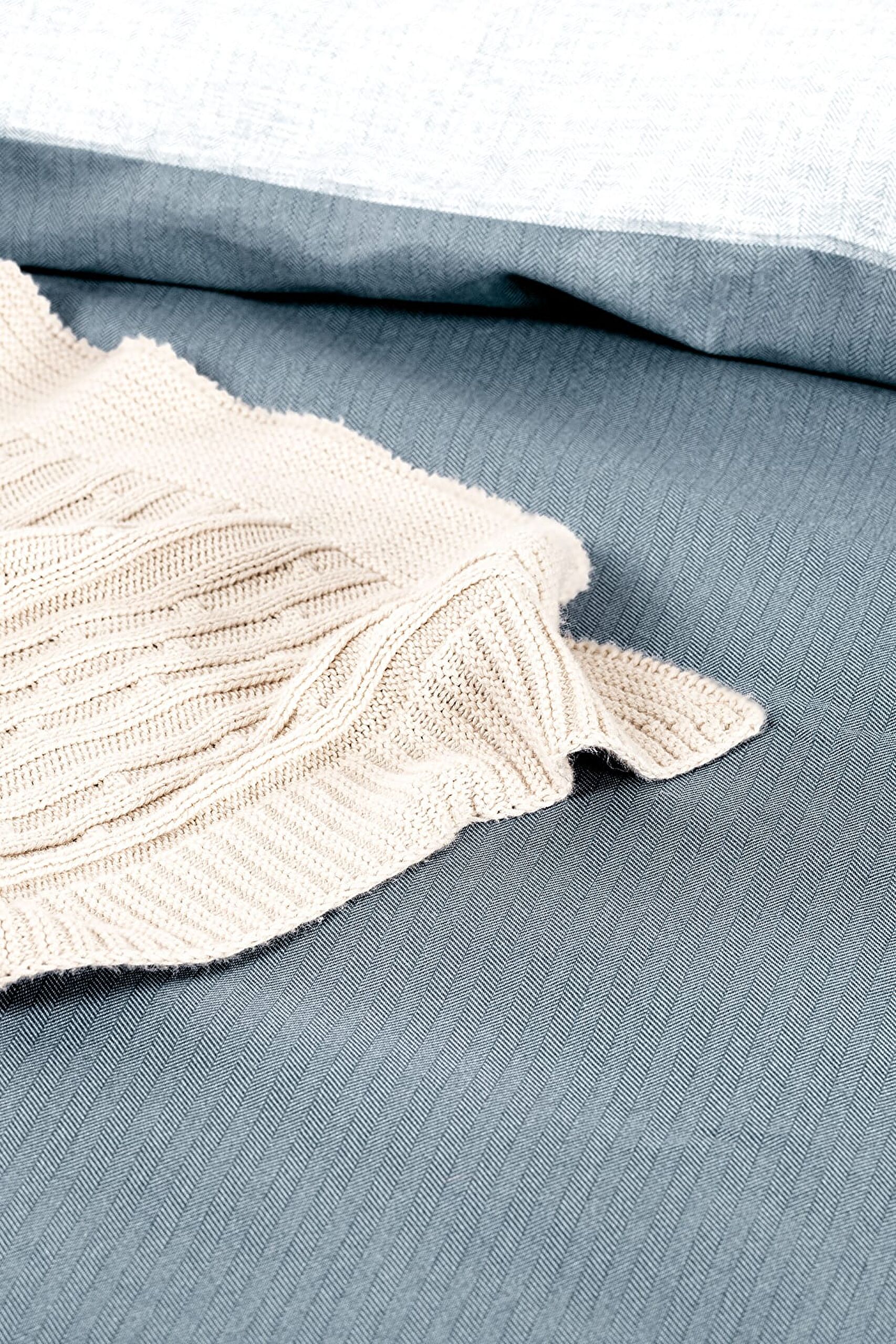 طقم غطاء لحاف مطبوع فردي شير - 4